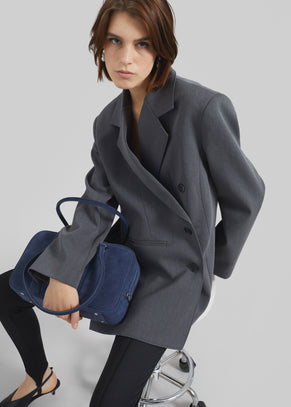 Antwerp Wrap Blazer - Grey