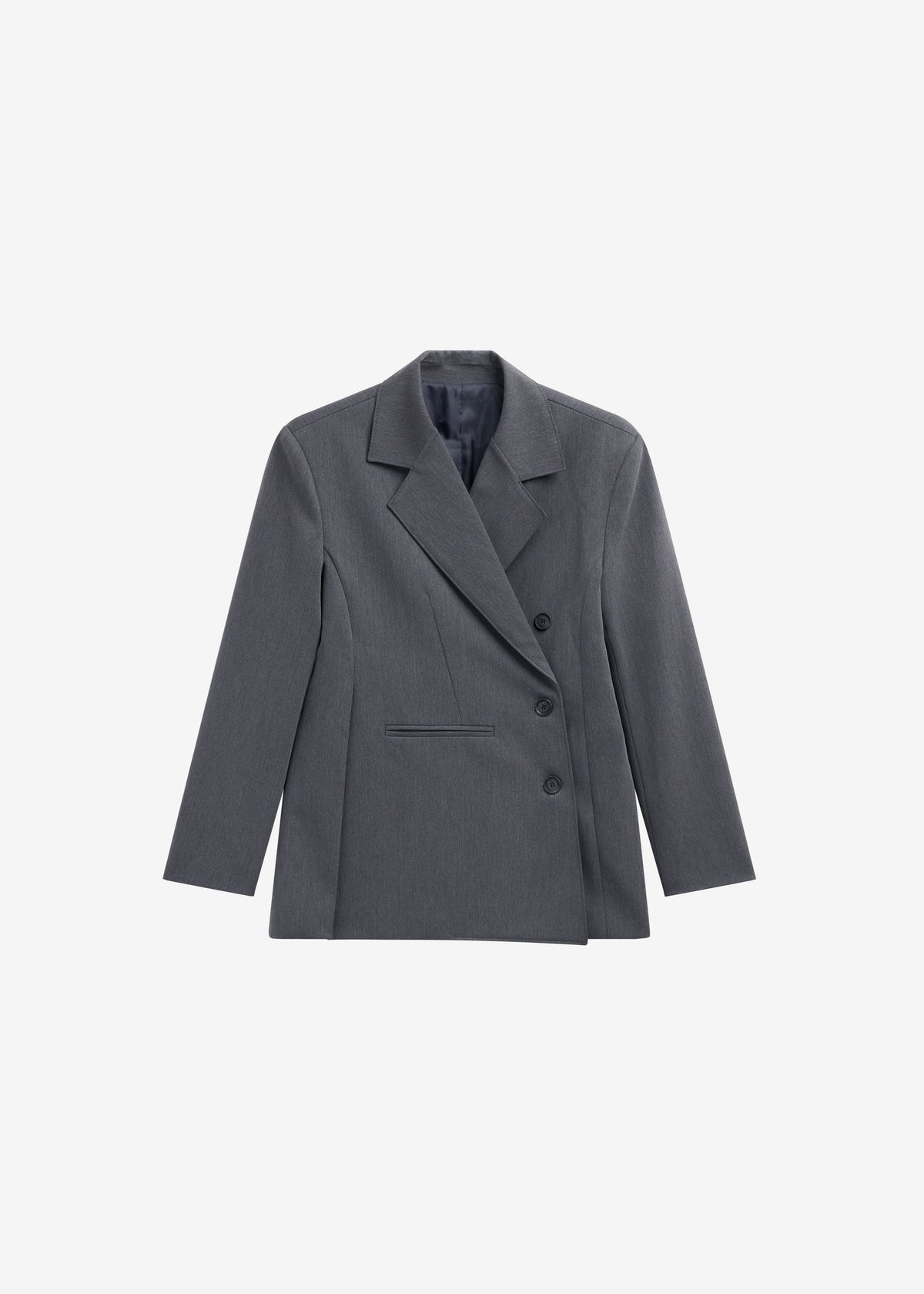 Antwerp Wrap Blazer - Grey - 10