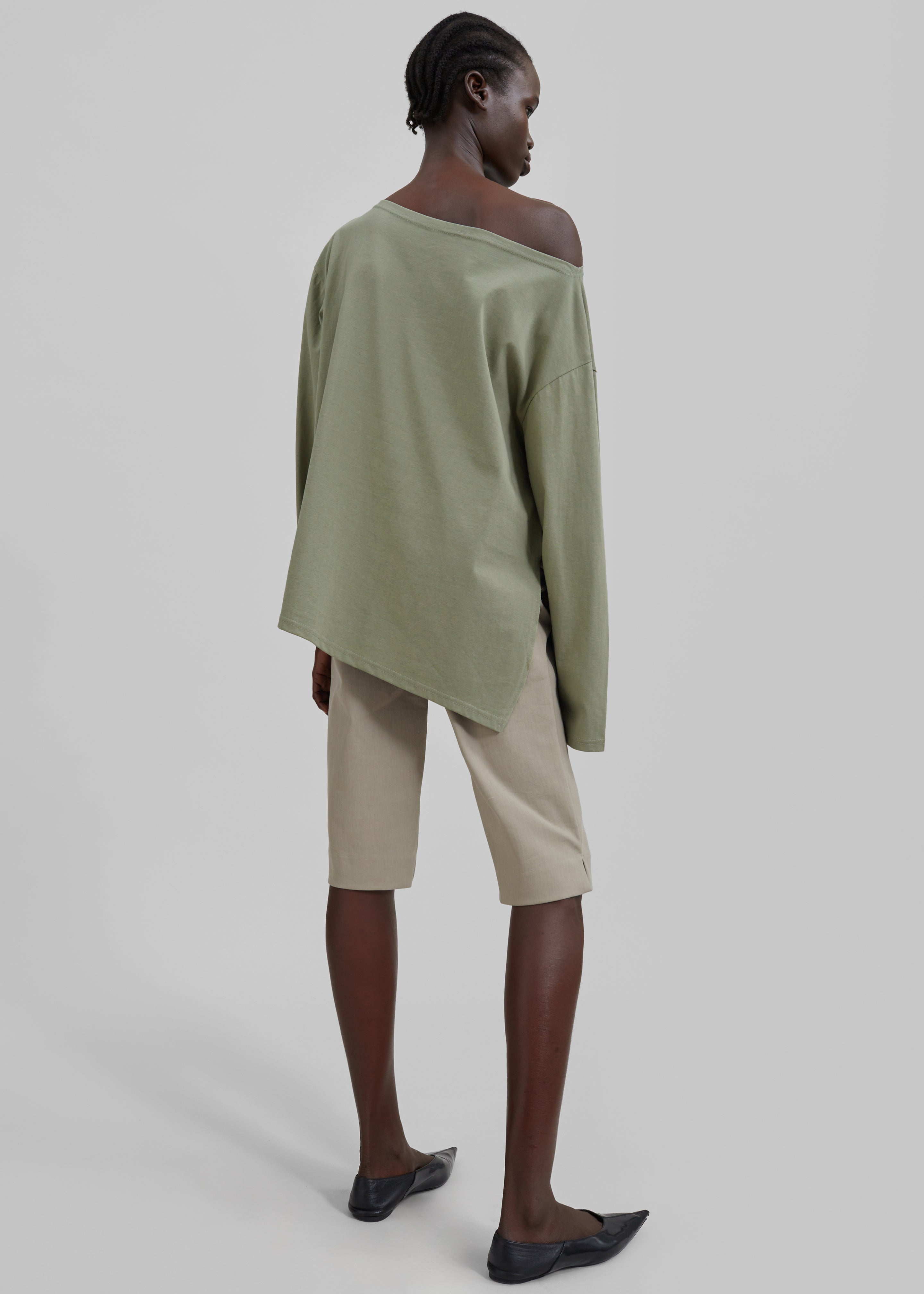 Apollo Long Sleeve Tee - Khaki - 3