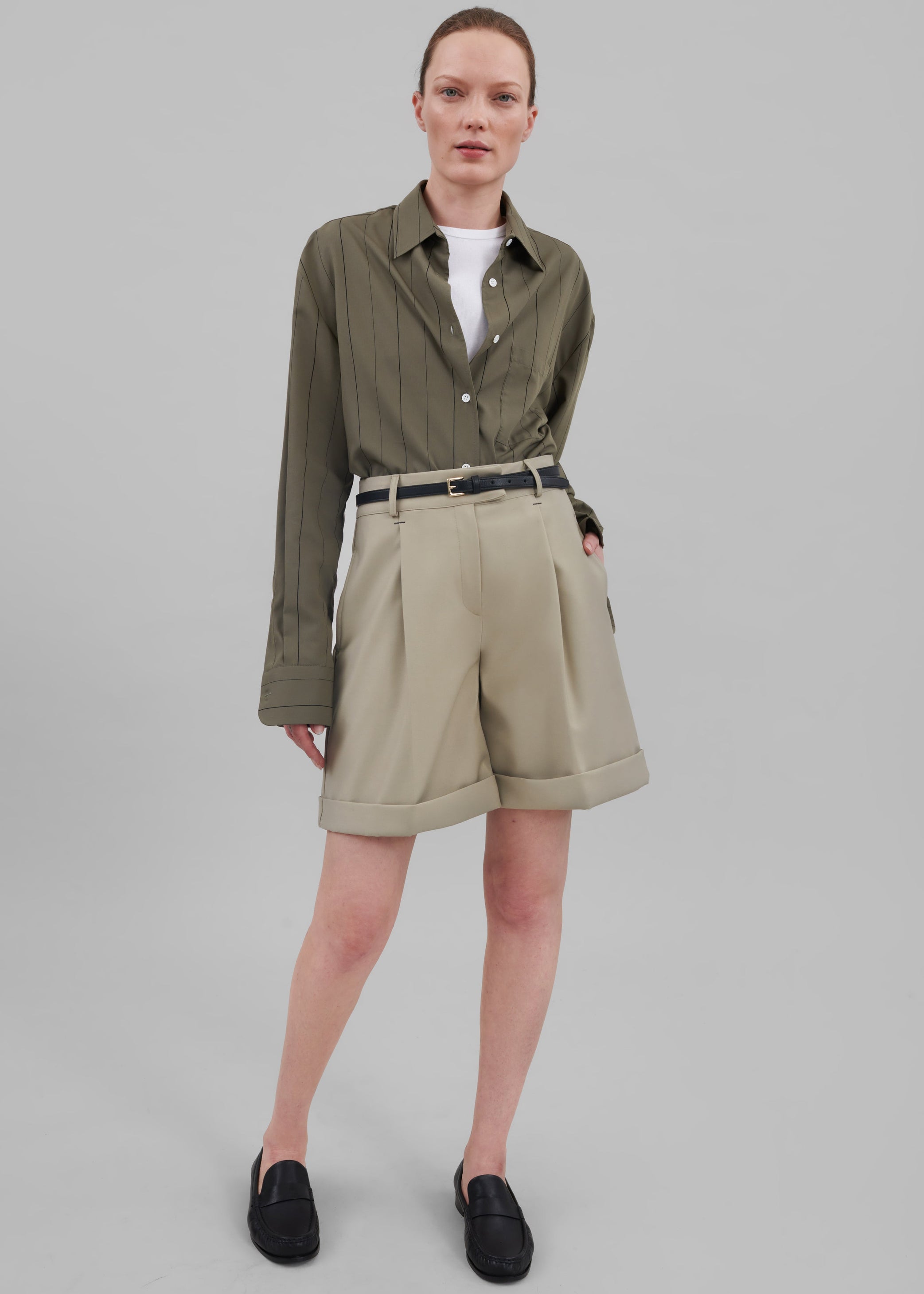 Shop the look image for April Suit Shorts - Beige