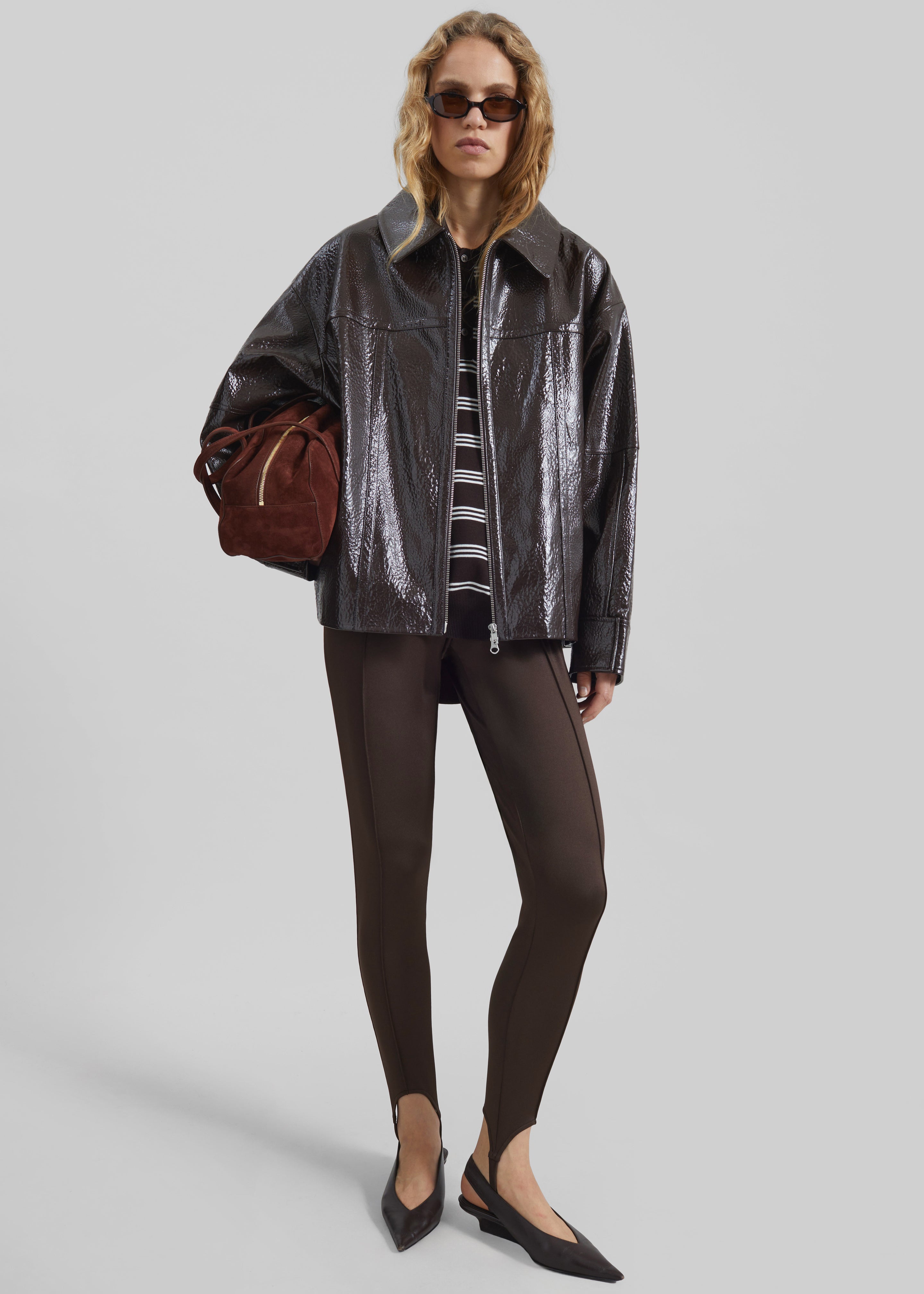 Mansur Gavriel Helios Bag - Chocolate - 6