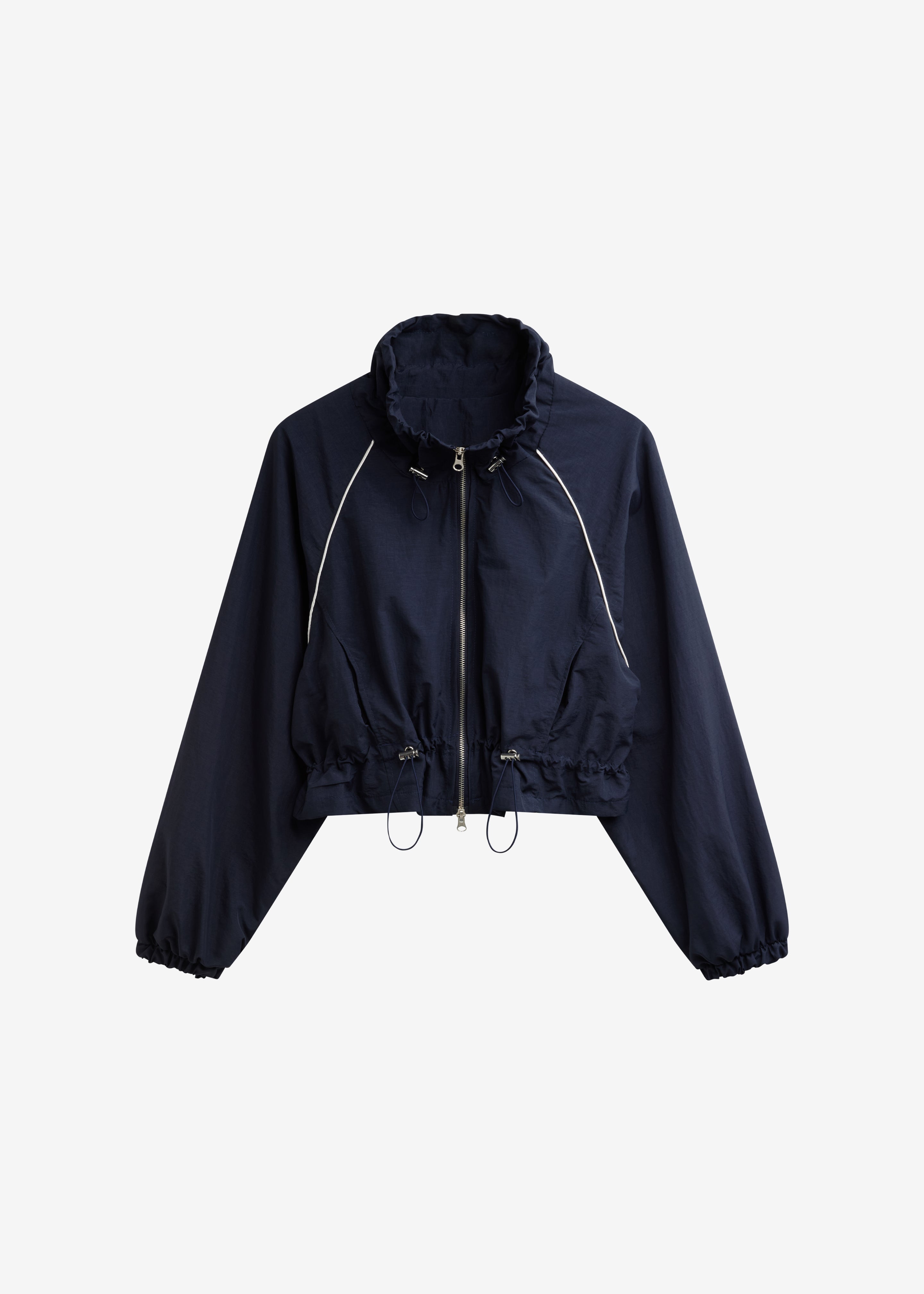 ウェア DISCOVERED Docking Wide Track Jacket Arizona Drawstring Track Jacket - Navy – The Frankie Shop Europe