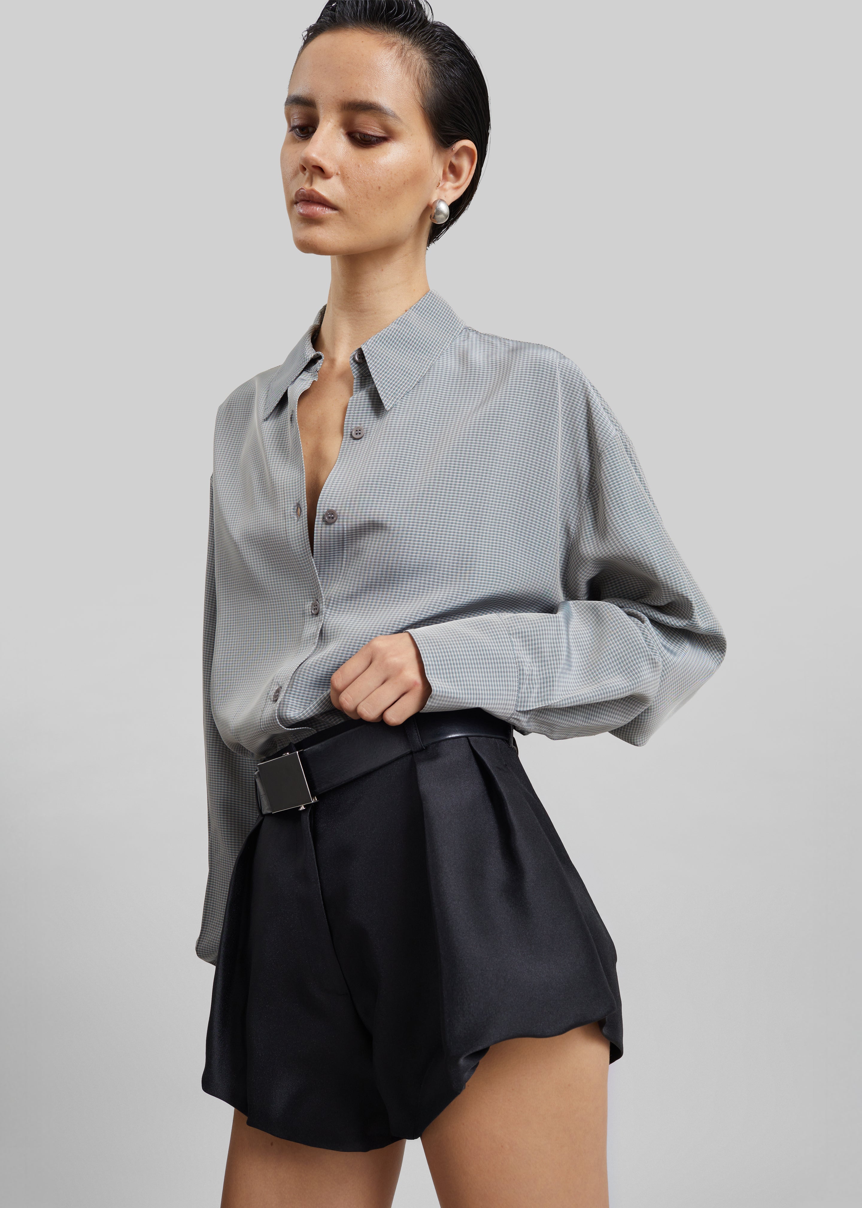 Short Arles ballon - Noir - 3