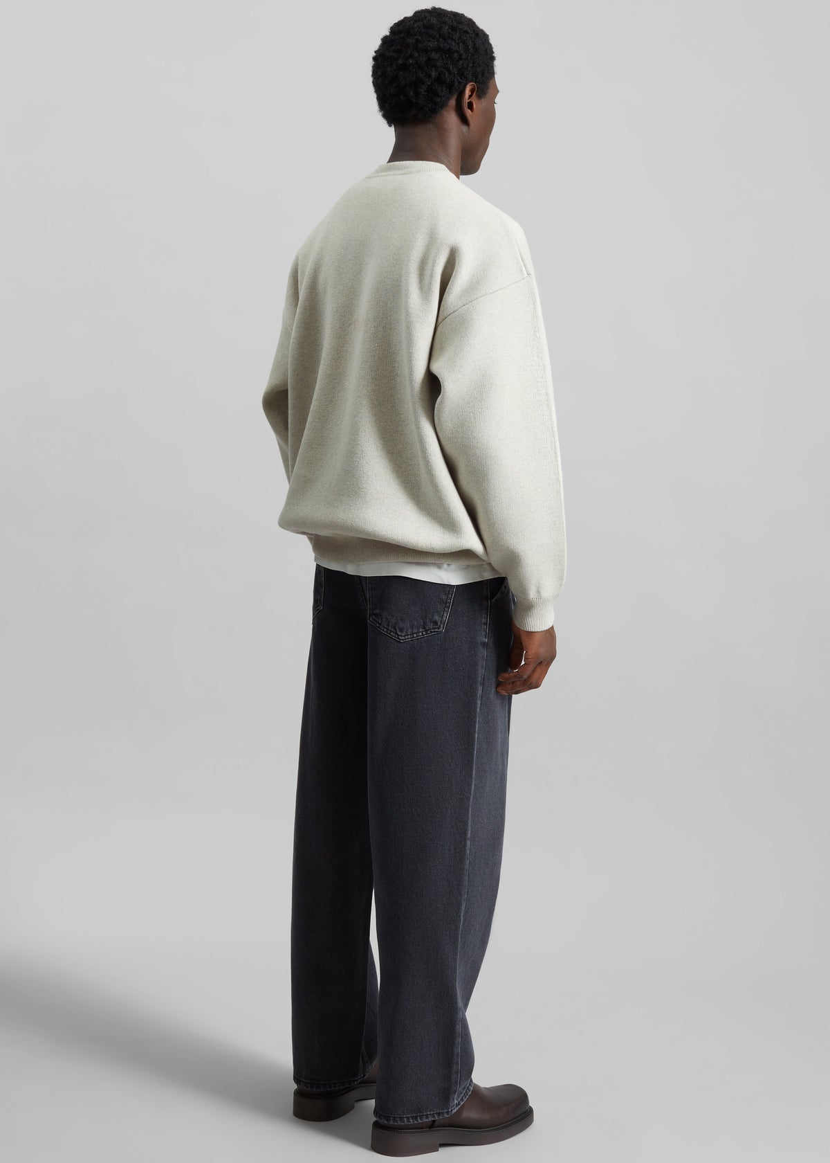 Arne Sweater - Grey Melange - 6