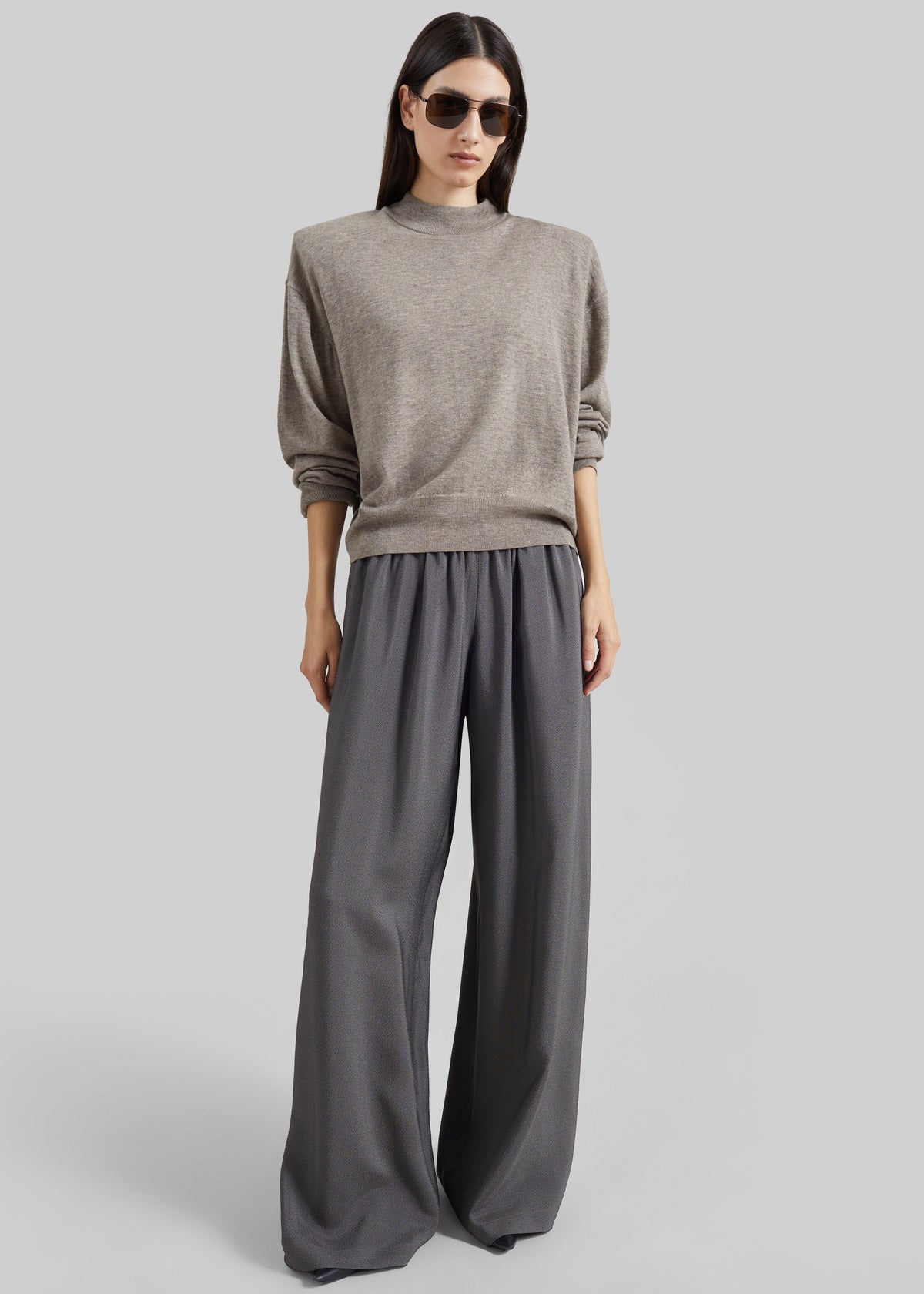 Pantaloni della tuta Arone - Grigio scuro mélange