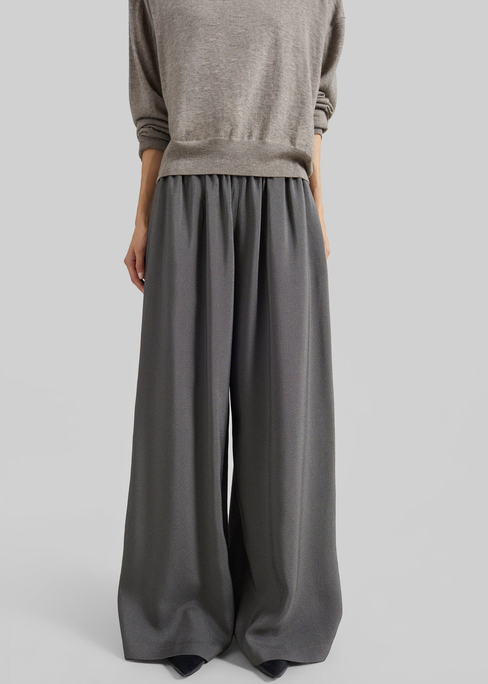 Arone Track Pants - Dark Grey Melange - 1