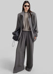 Pantaloni della tuta Arone - Grigio scuro mélange