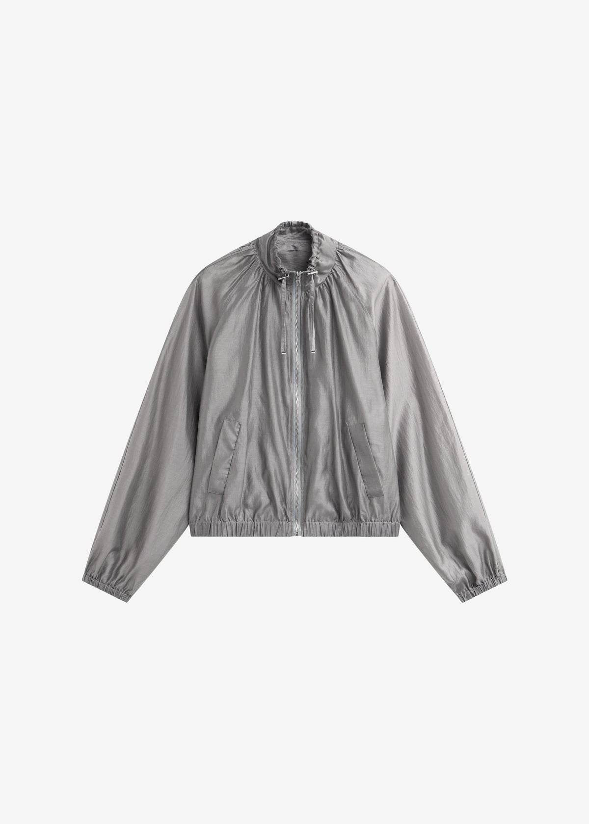 Arzon Sheer Jacket - Steel Grey - 8