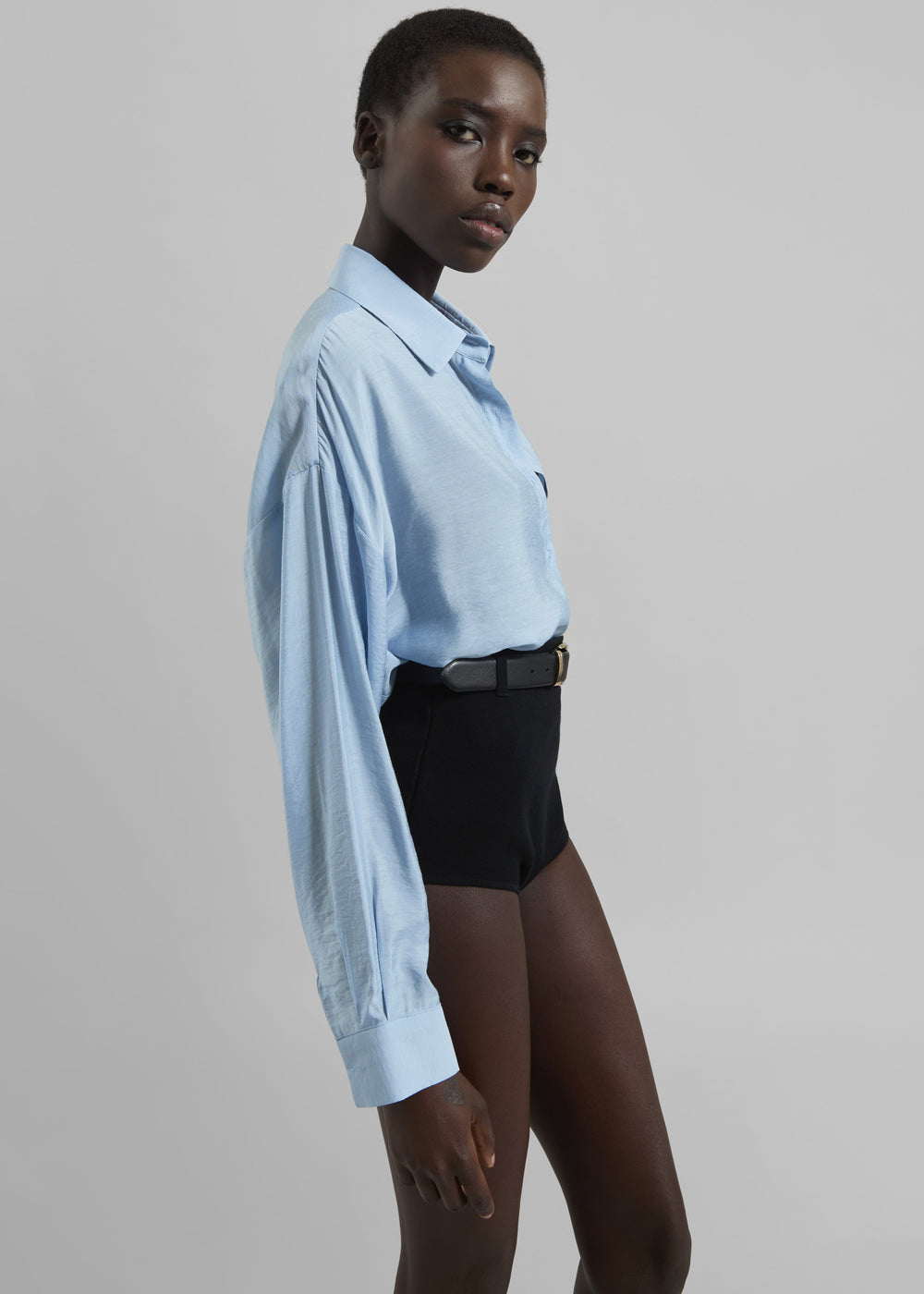 Ascain Fluid Shirt - Sky Blue - 1