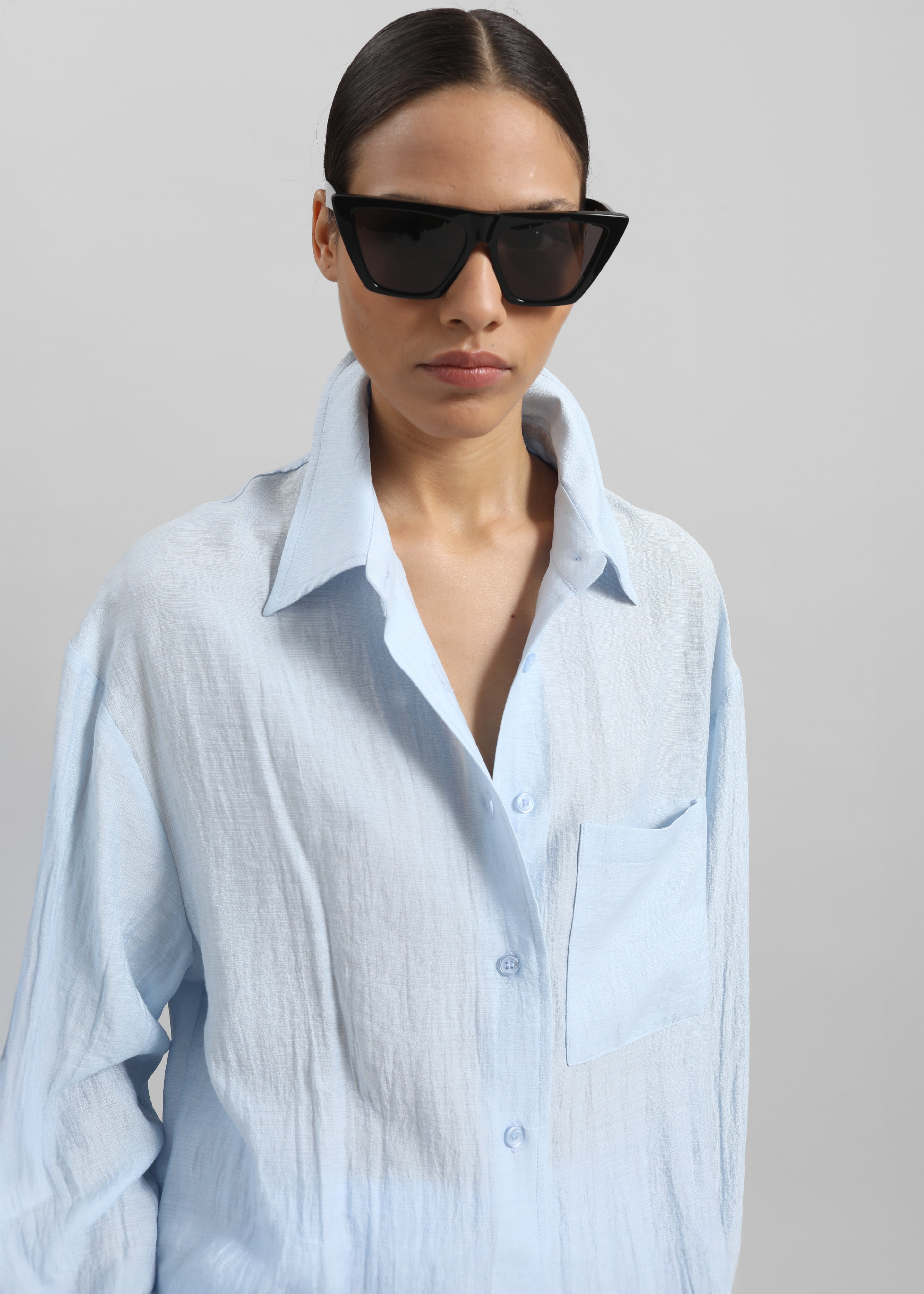 Ascain Fluid Shirt - Sky Blue - 3