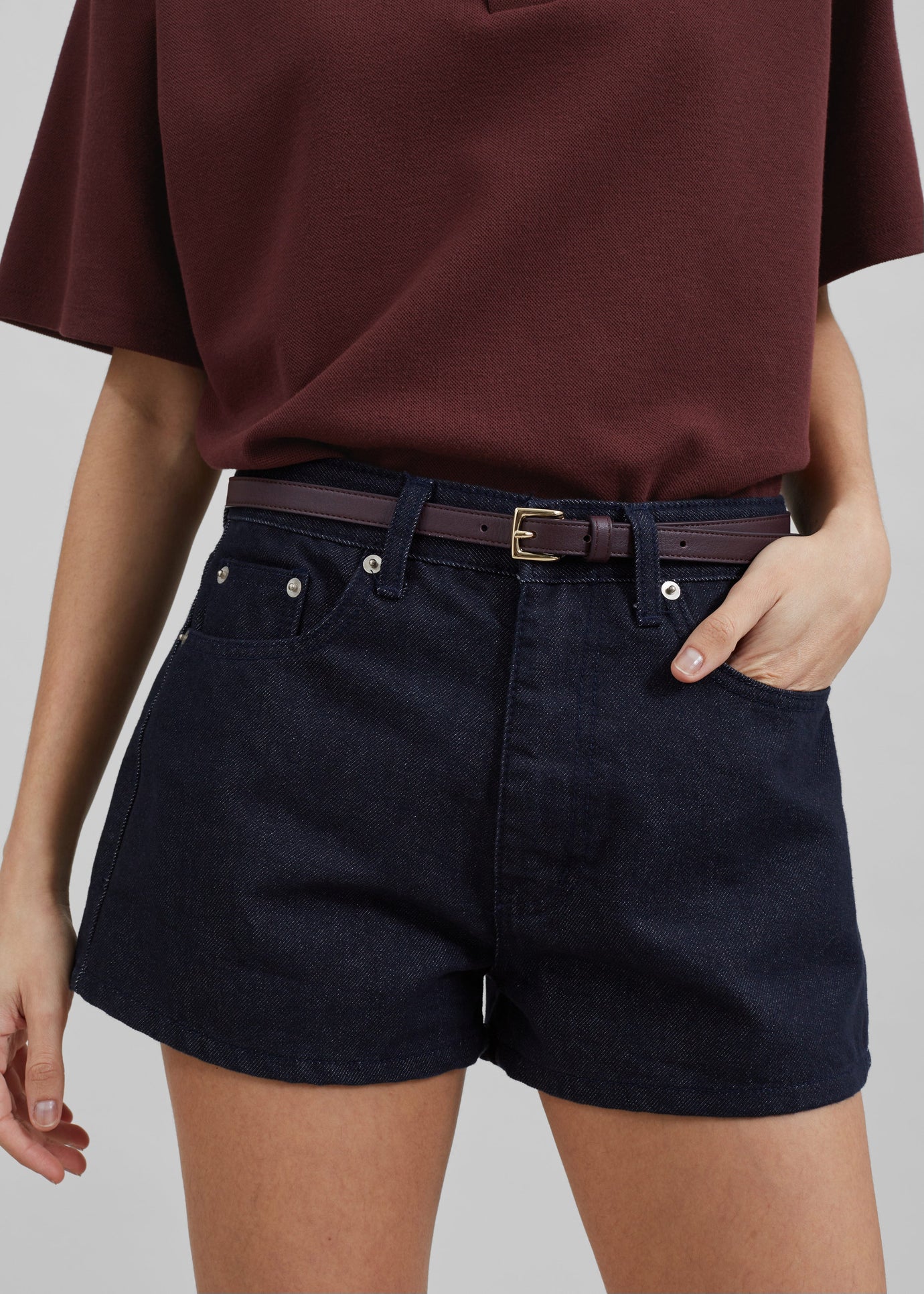 Ashley Denim Shorts - Raw Wash - 1