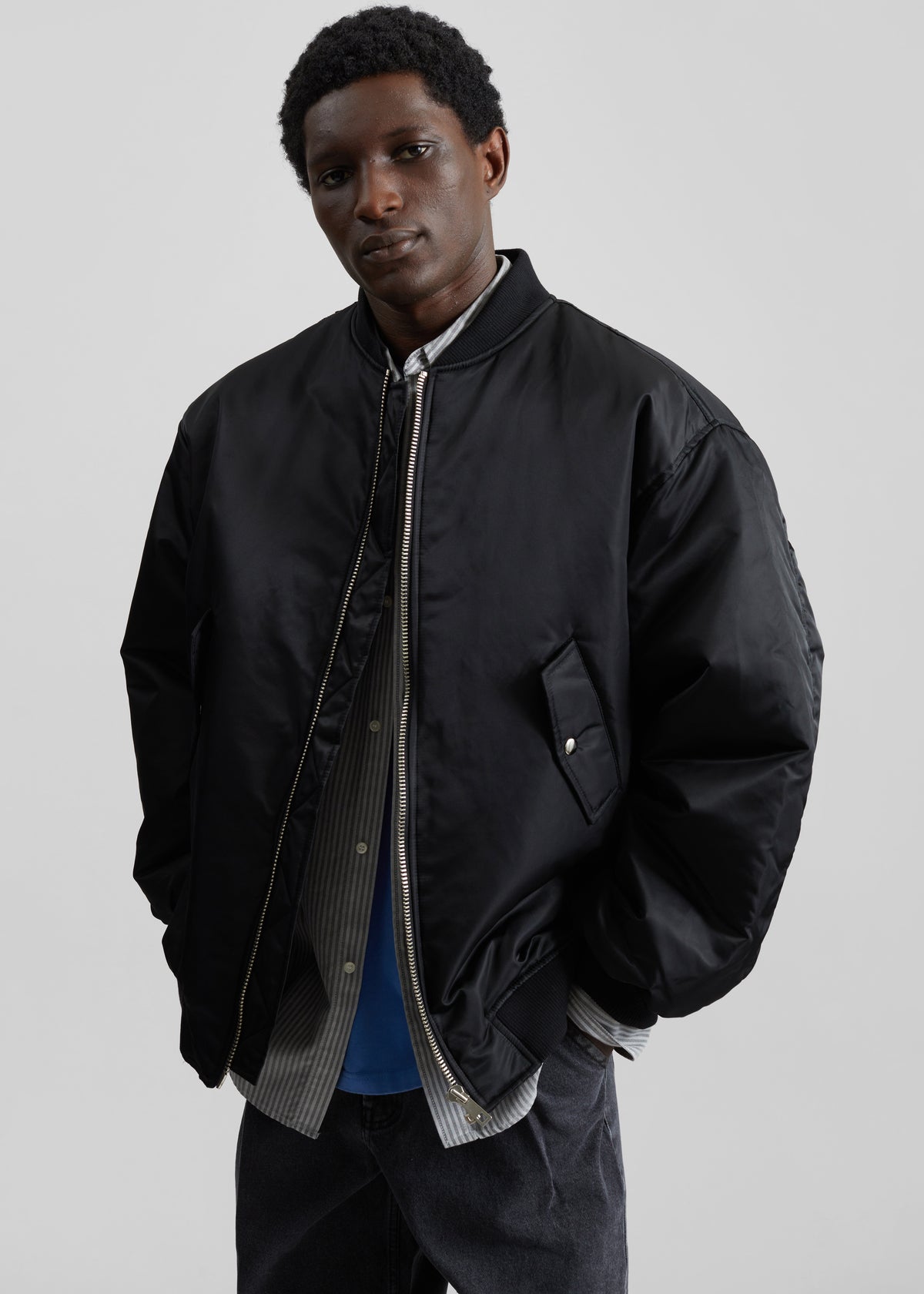 Astra Bomber Jacket - Black - 12