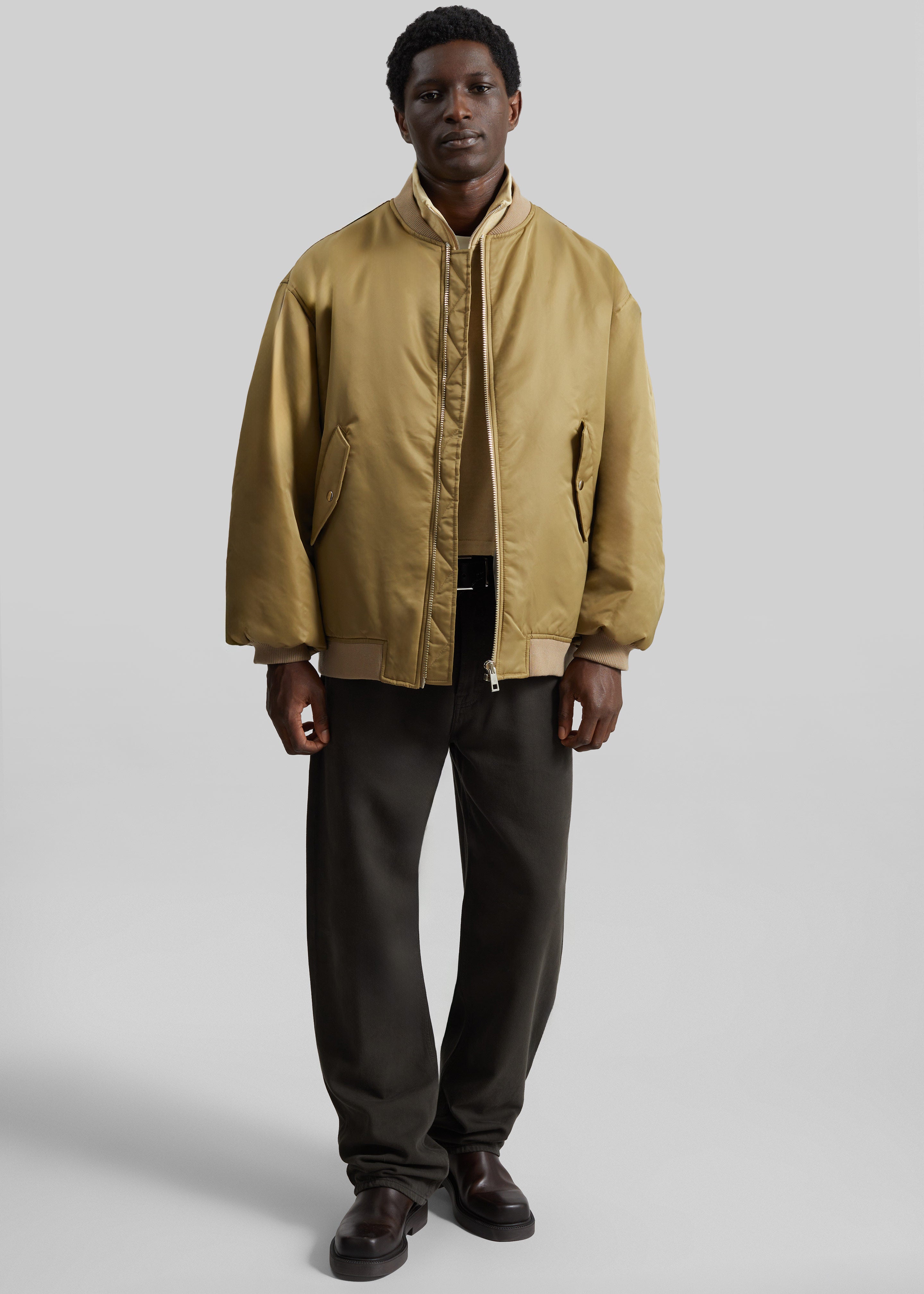 Astra Bomber Jacket - Olive - 13