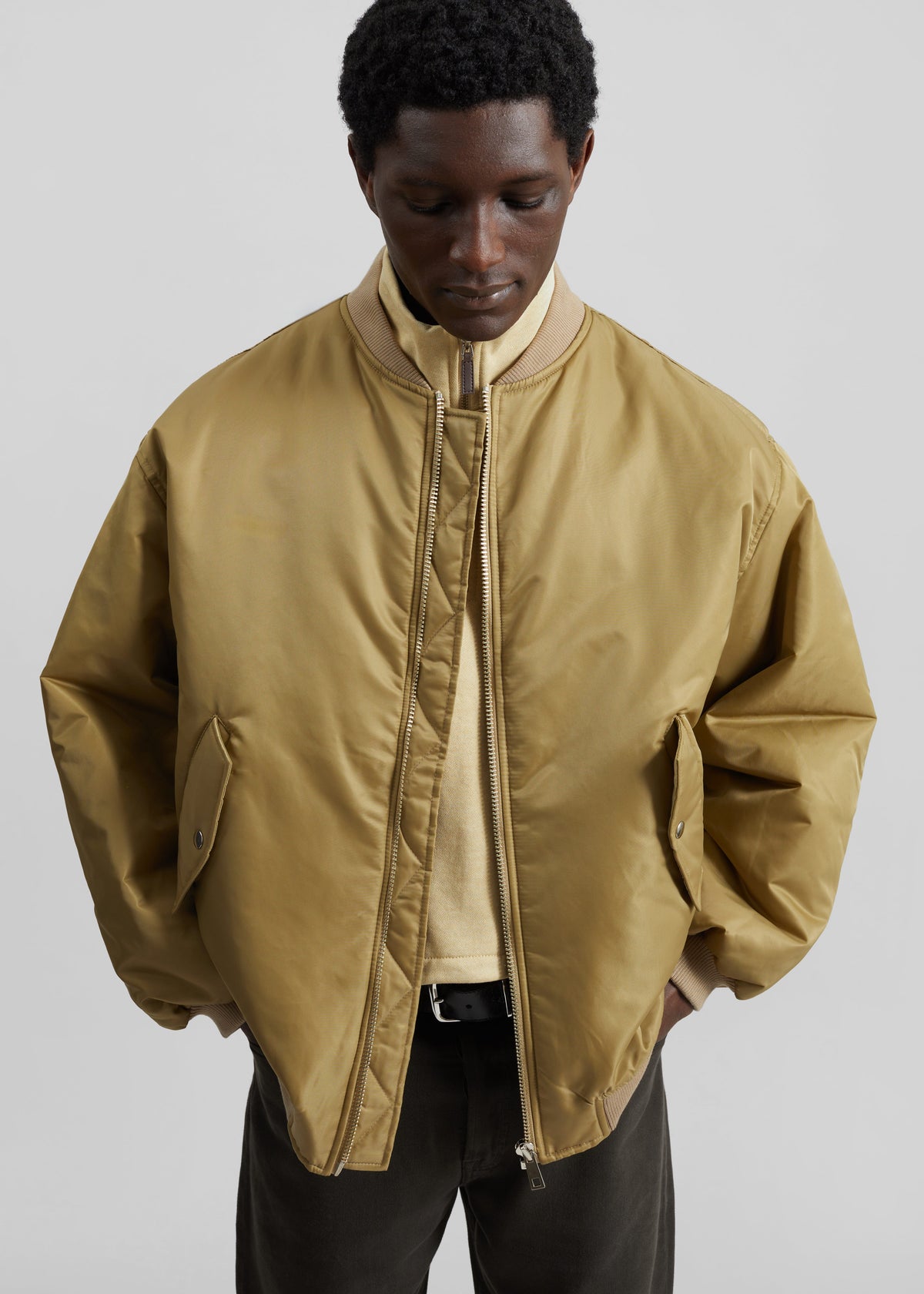 Astra Bomber Jacket - Olive - 6