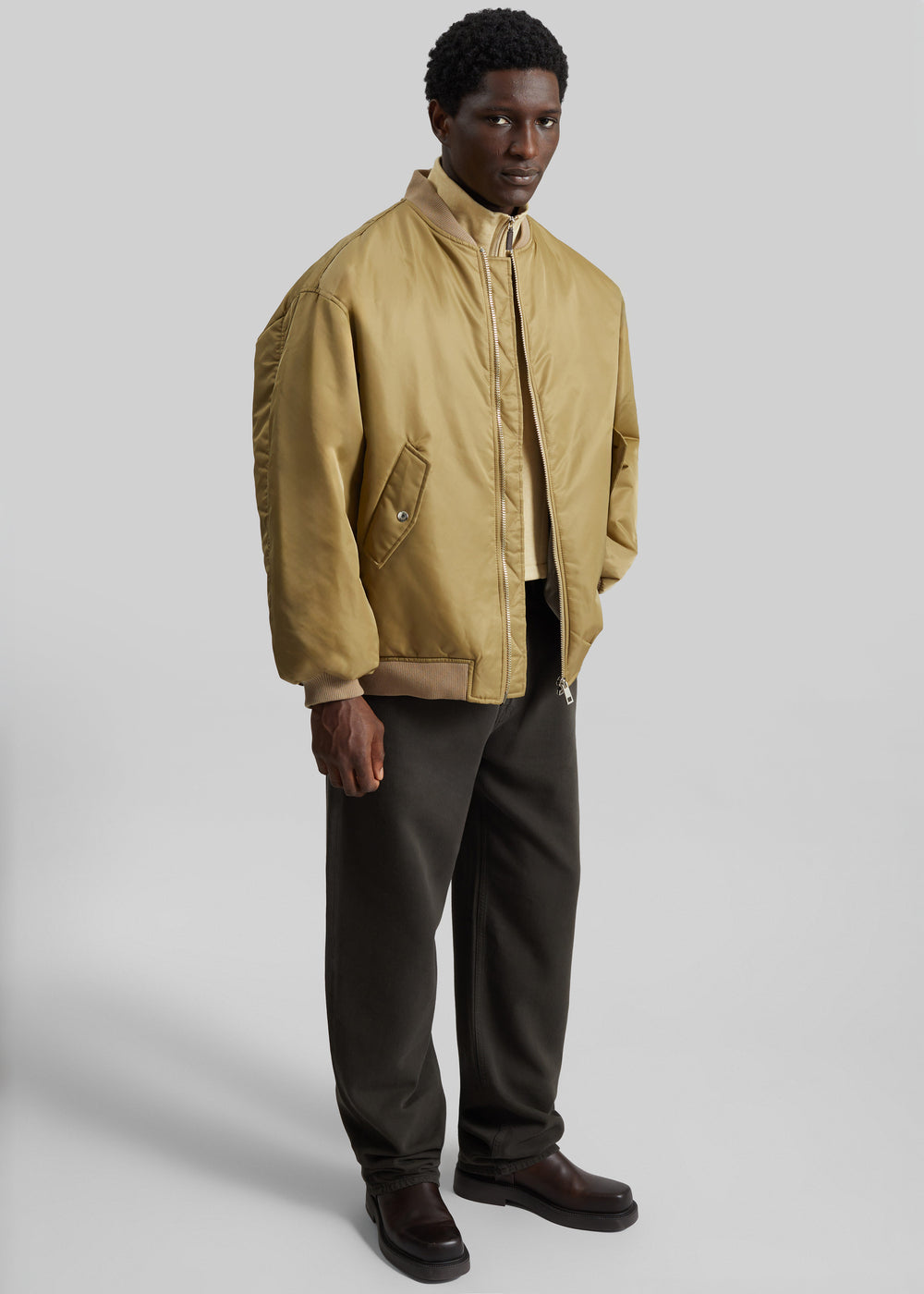 Astra Bomber Jacket - Olive