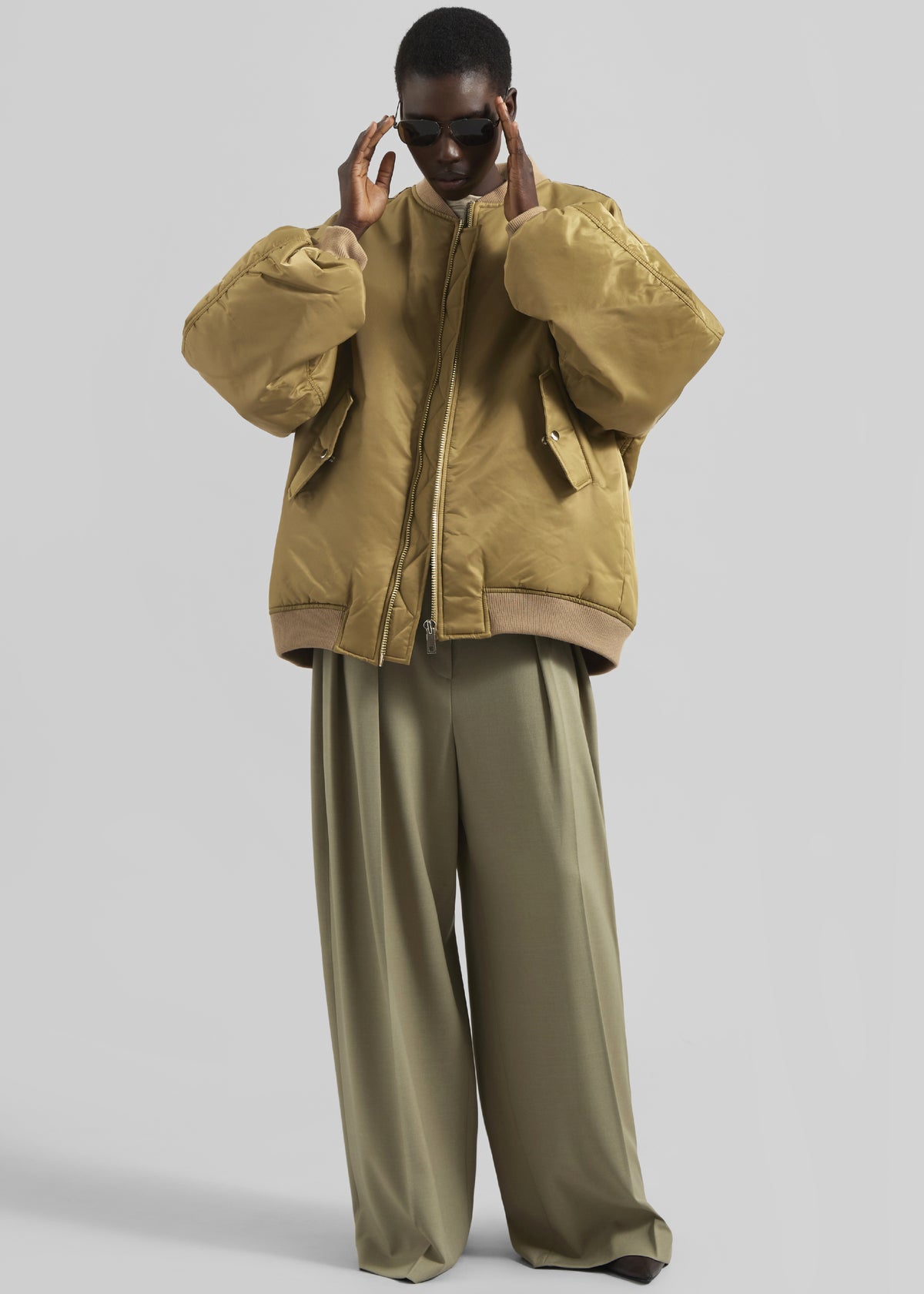 Astra Bomber Jacket - Olive - 5