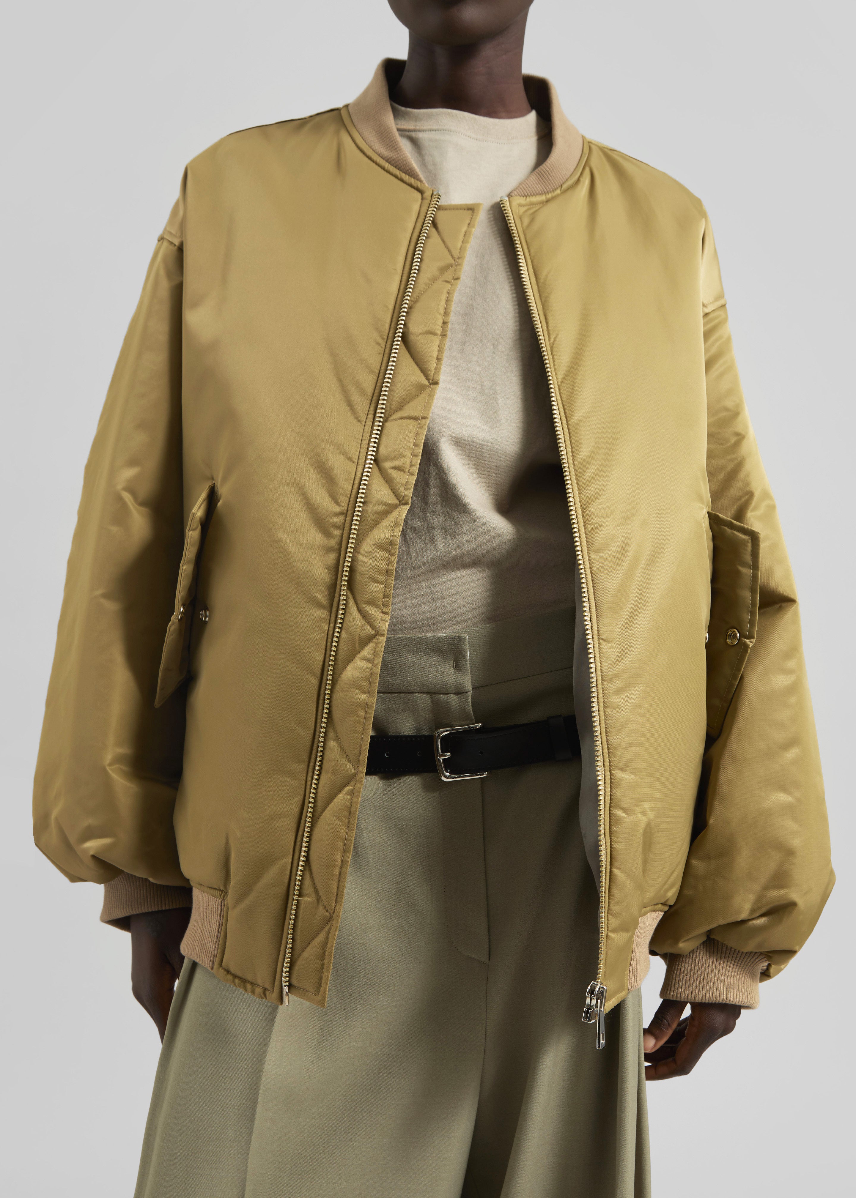 Astra Bomber Jacket - Olive - 4