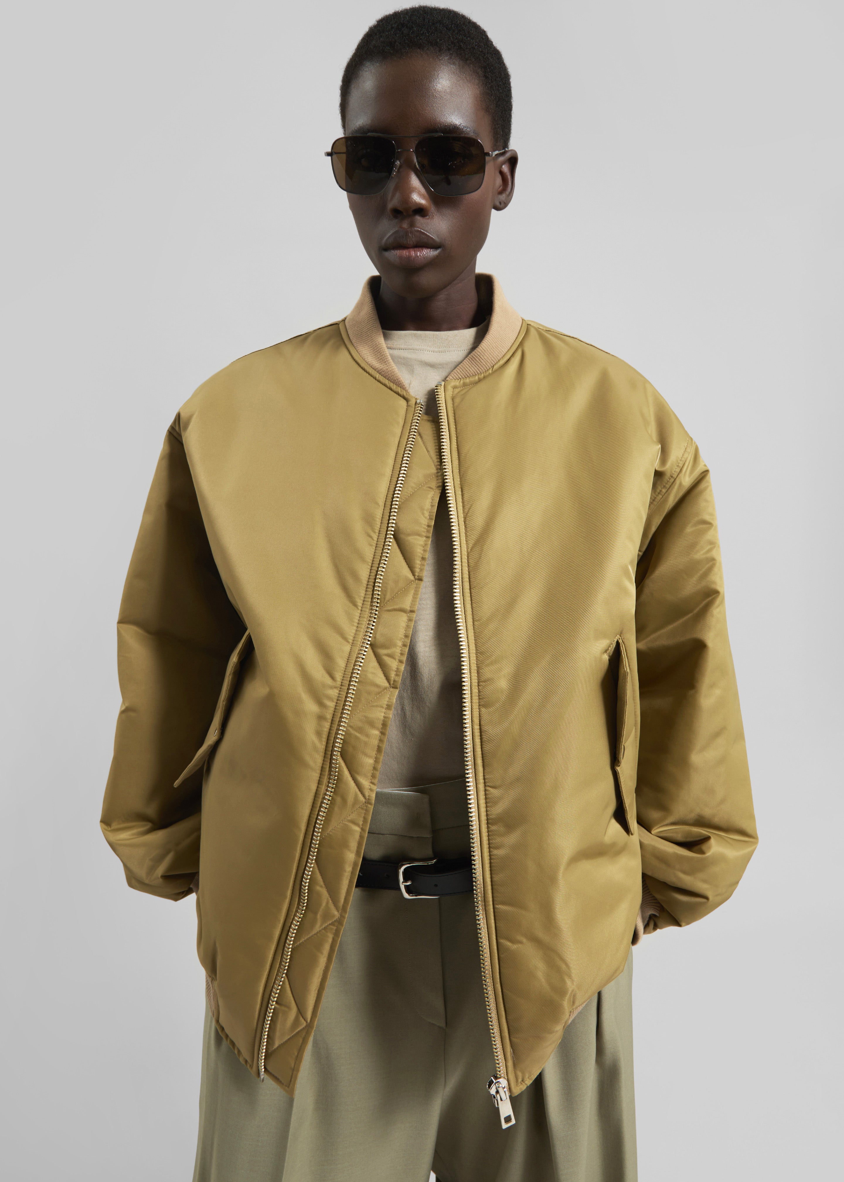 Astra Bomber Jacket - Olive - 6