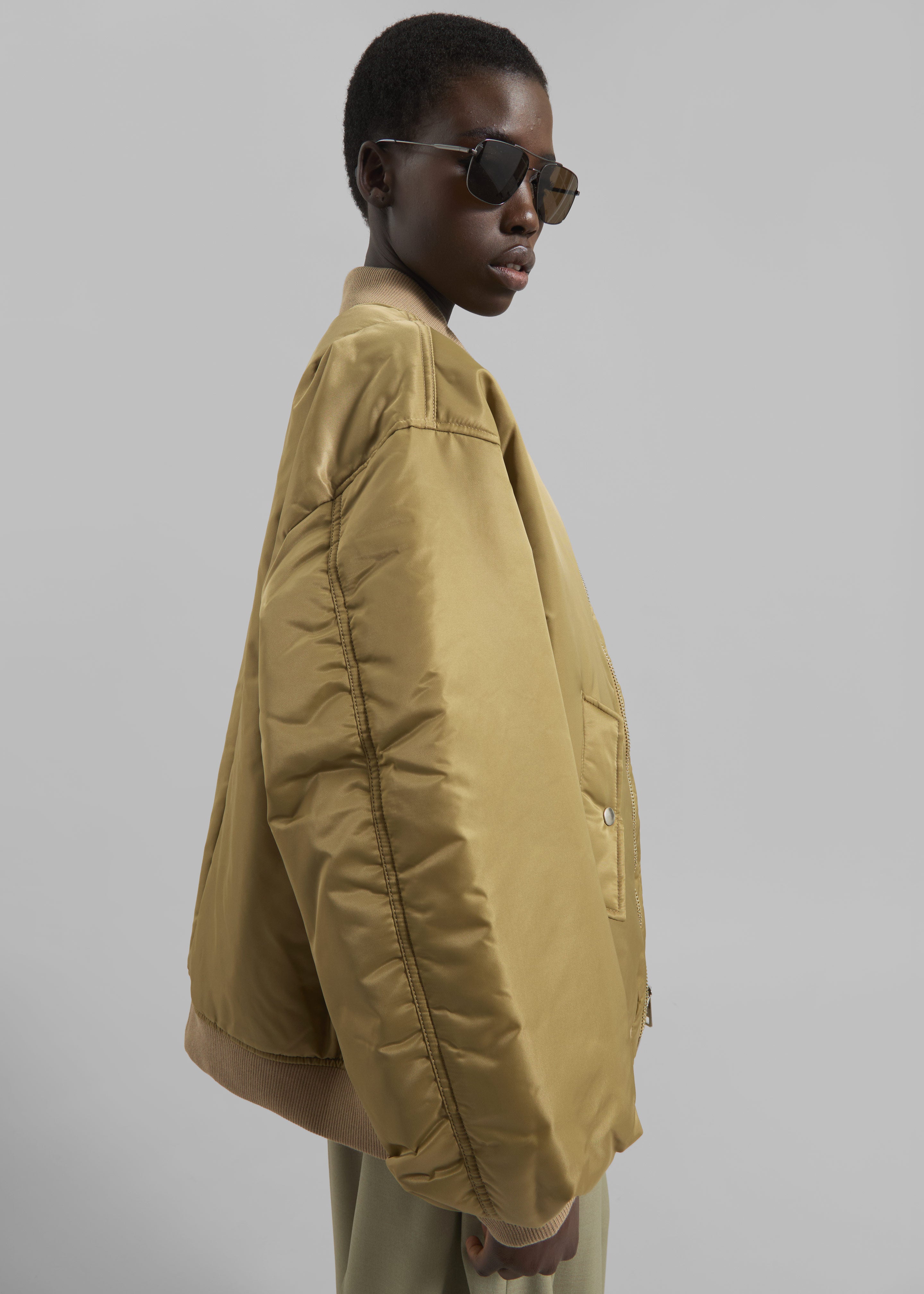 Astra Bomber Jacket - Olive - 2
