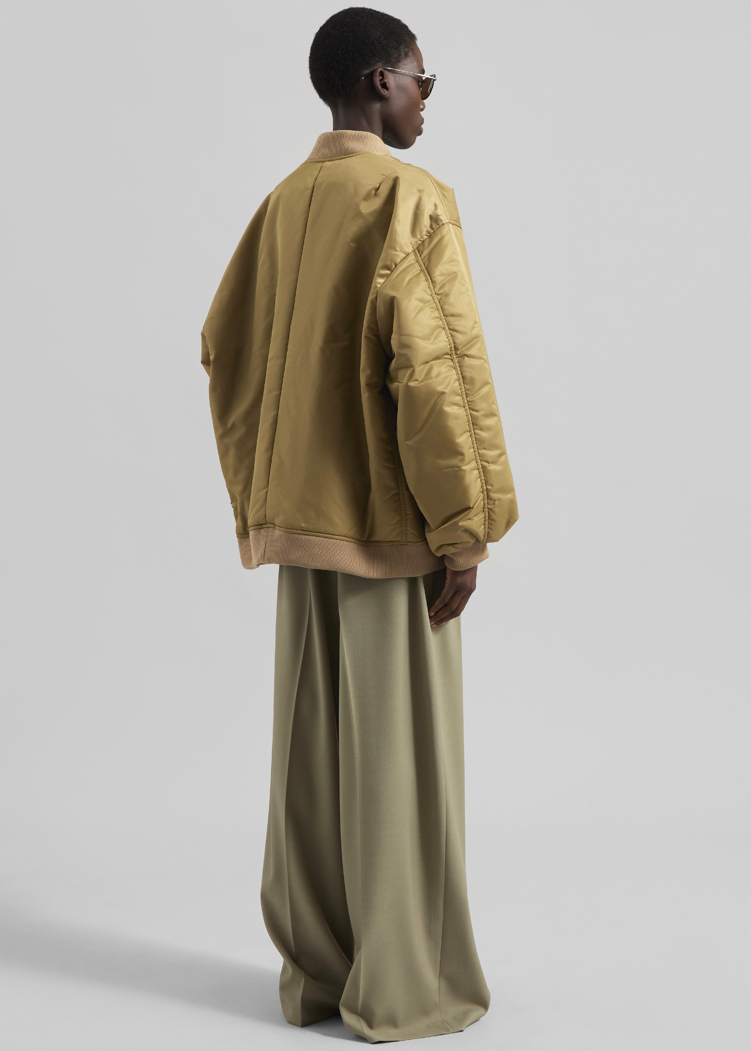 Astra Bomber Jacket - Olive - 13