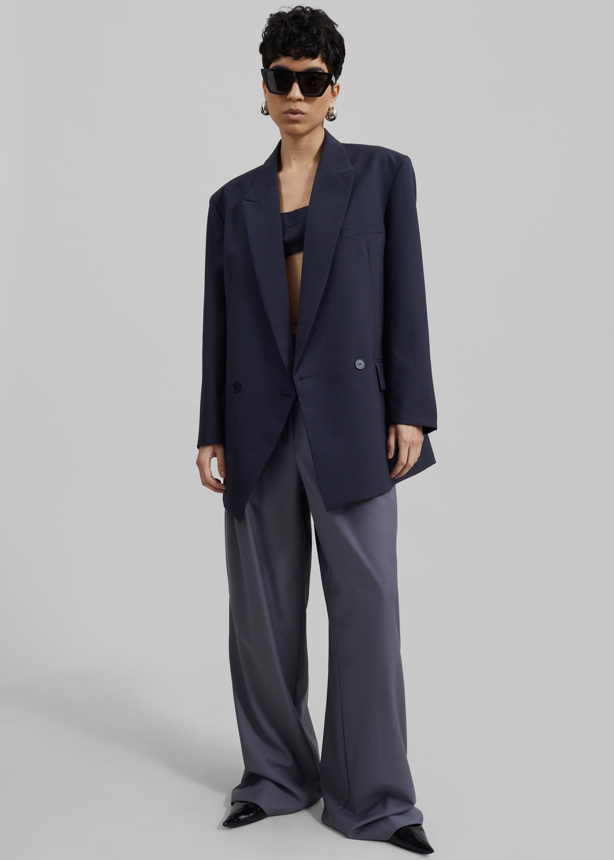 Shop the look image for Auden Blazer - Charcoal