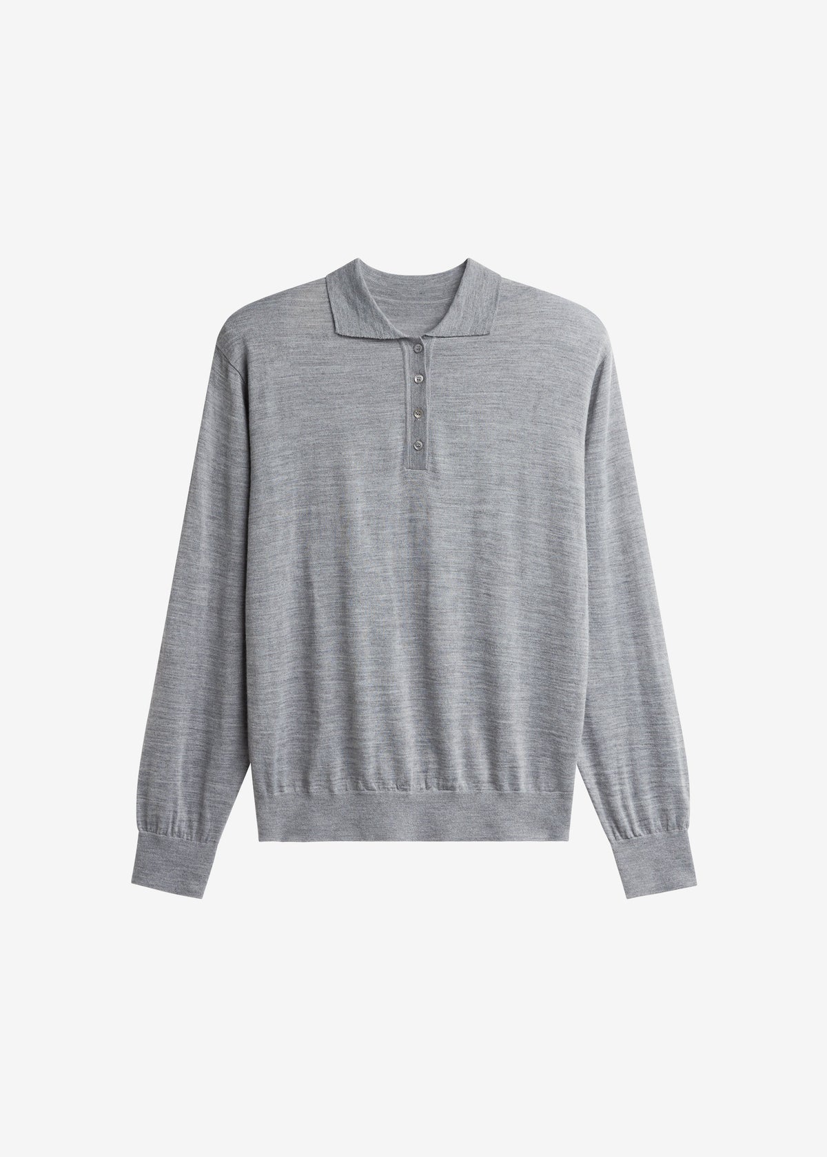 Avallon Padded Knit Polo - Grey - 10