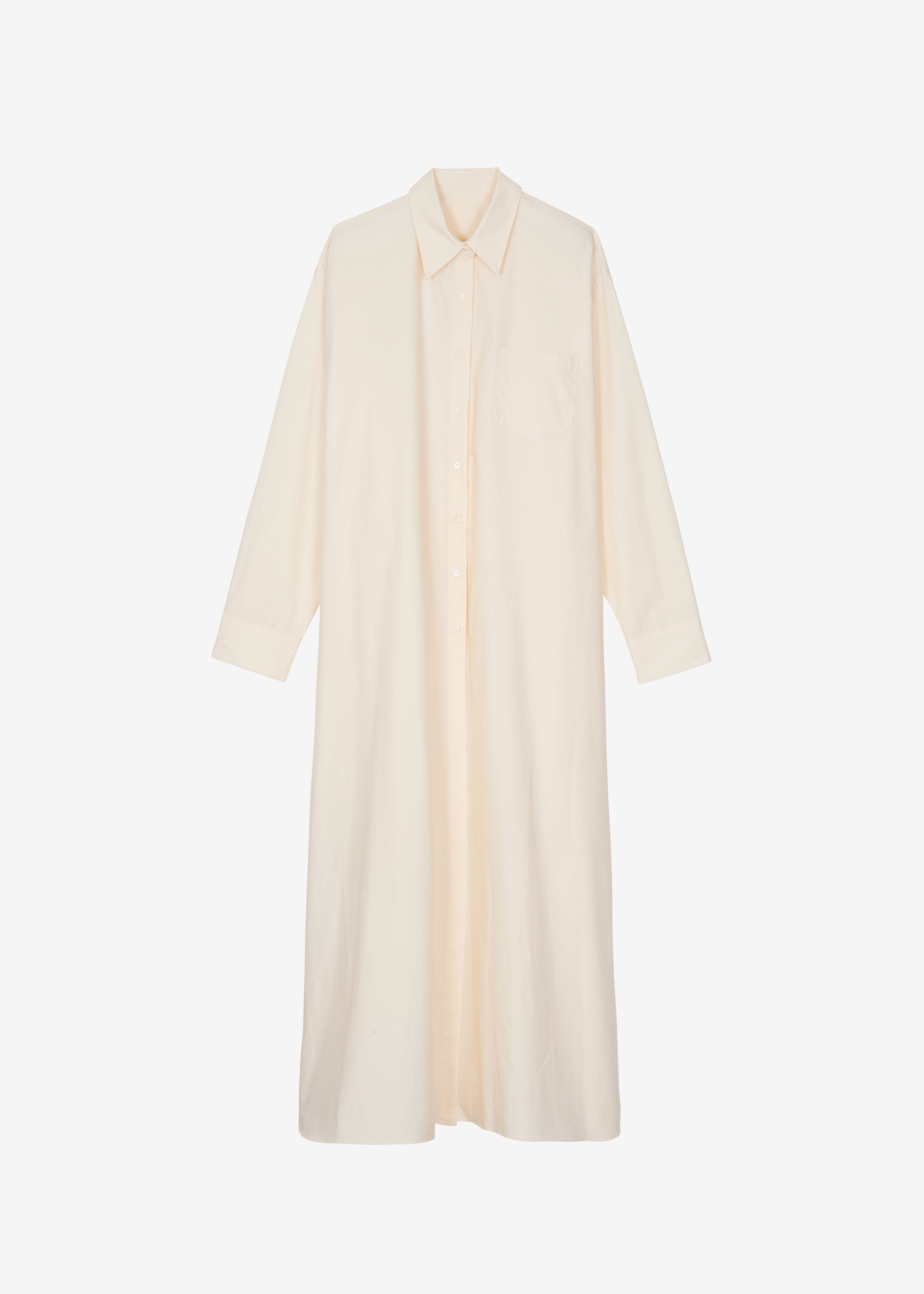 Avery Shirt Dress - Light Peach - 6