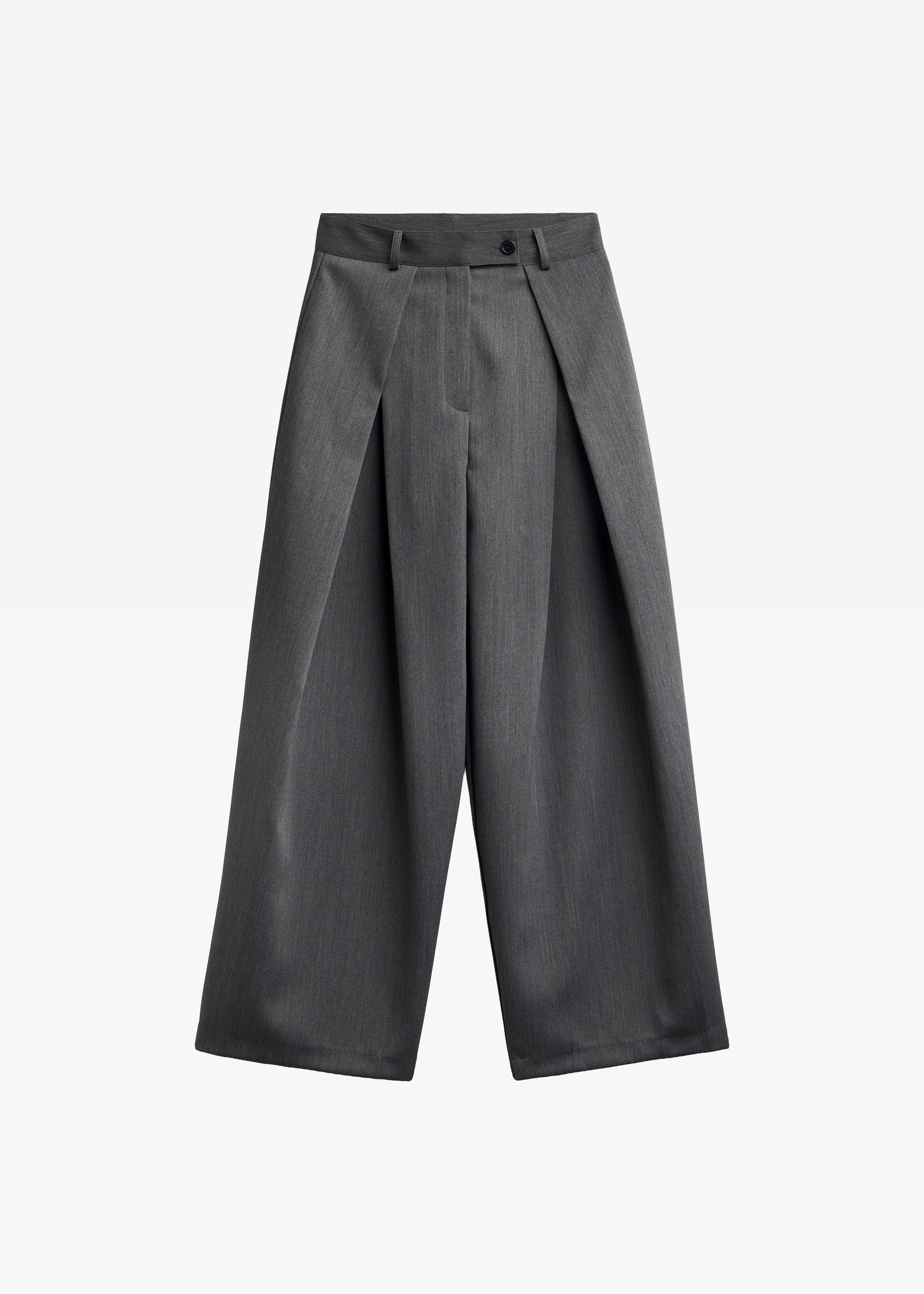 Avray Pleated Trousers - Grey – The Frankie Shop Europe