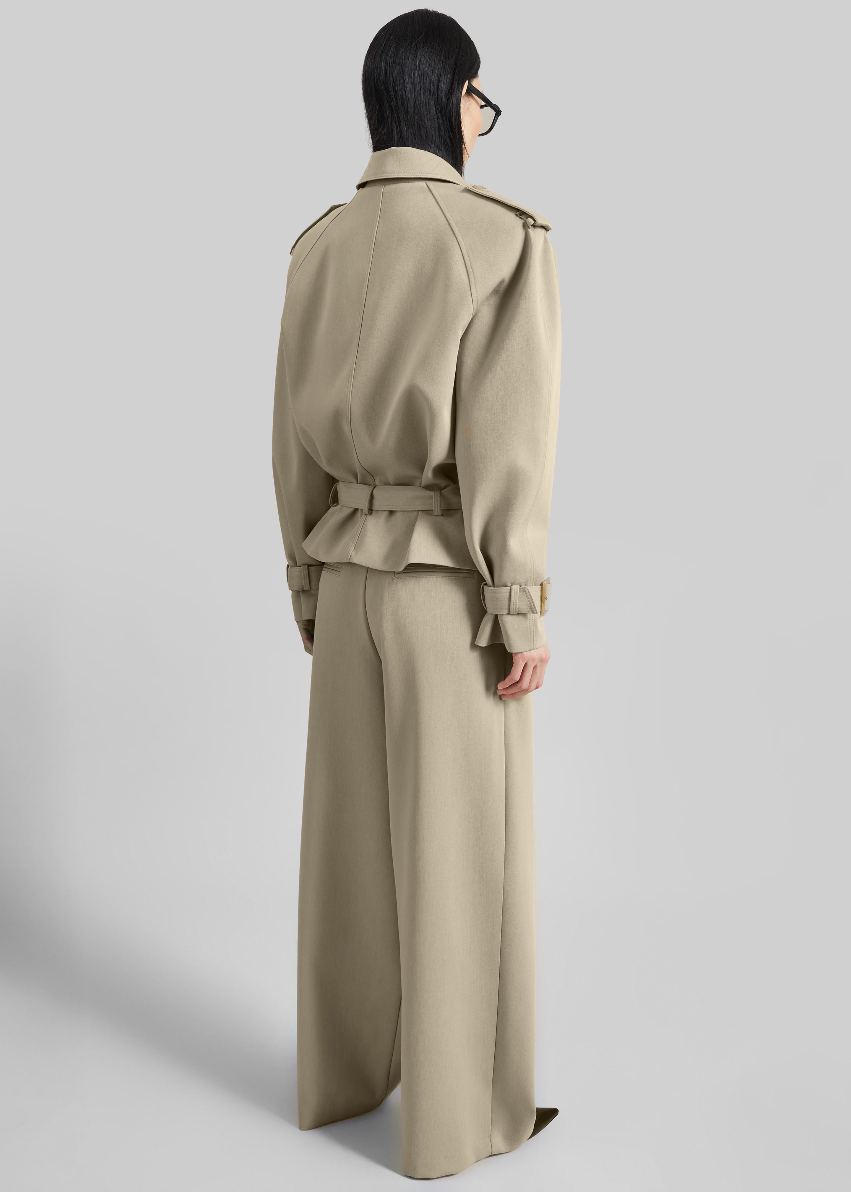 Avray Short Trench - Beige – The Frankie Shop Europe