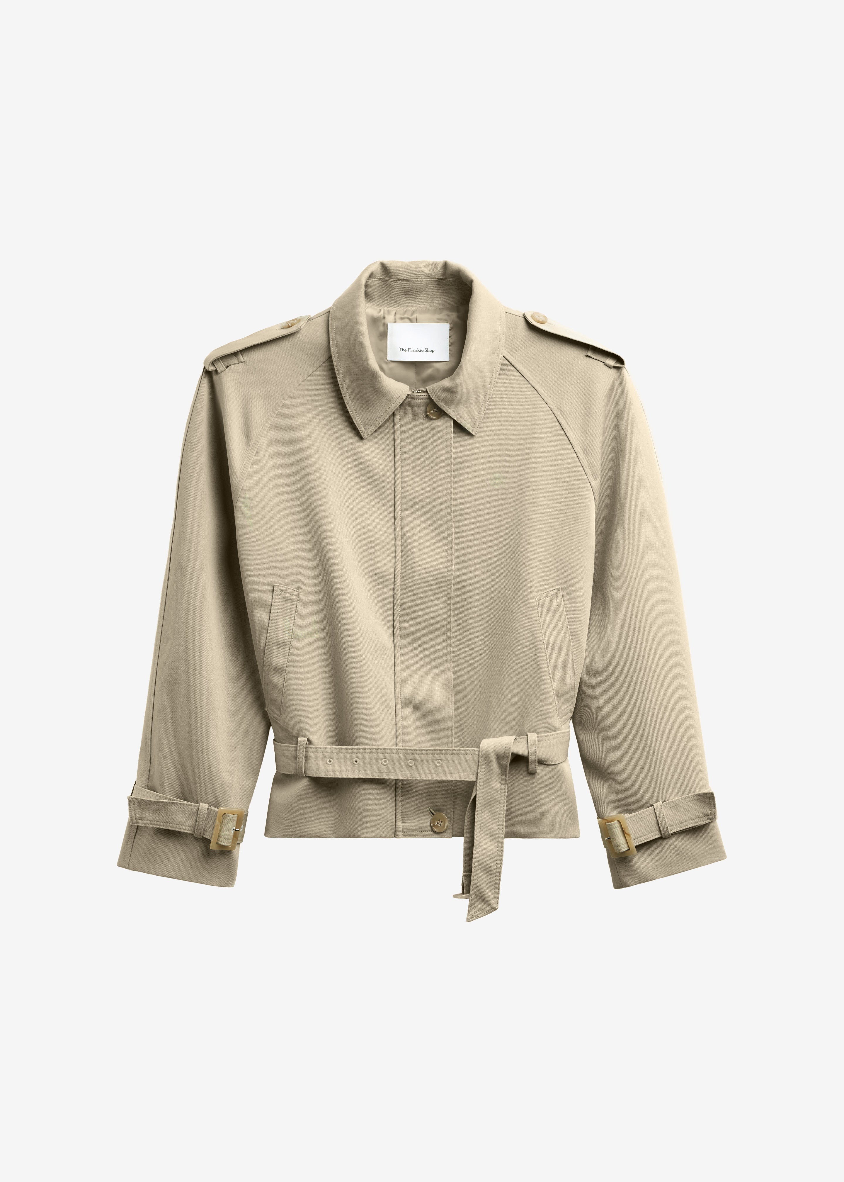 Avray Short Trench - Beige – The Frankie Shop Europe
