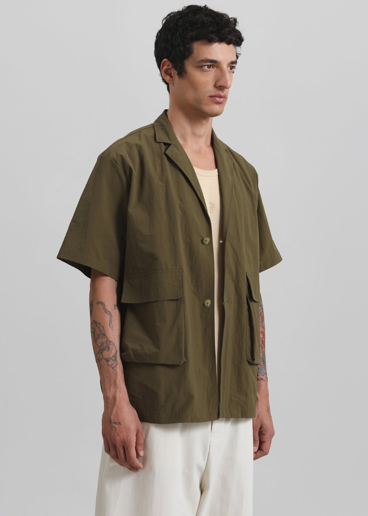 Axel Shirt - Khaki - 5