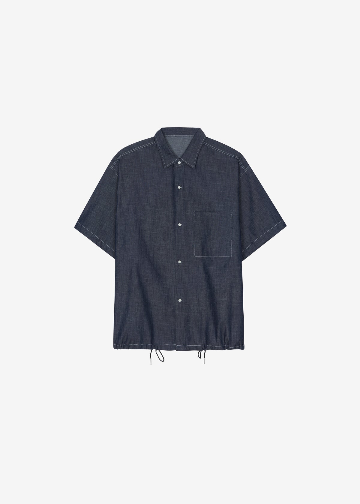 Axton Denim Shirt - Dark Wash - 8