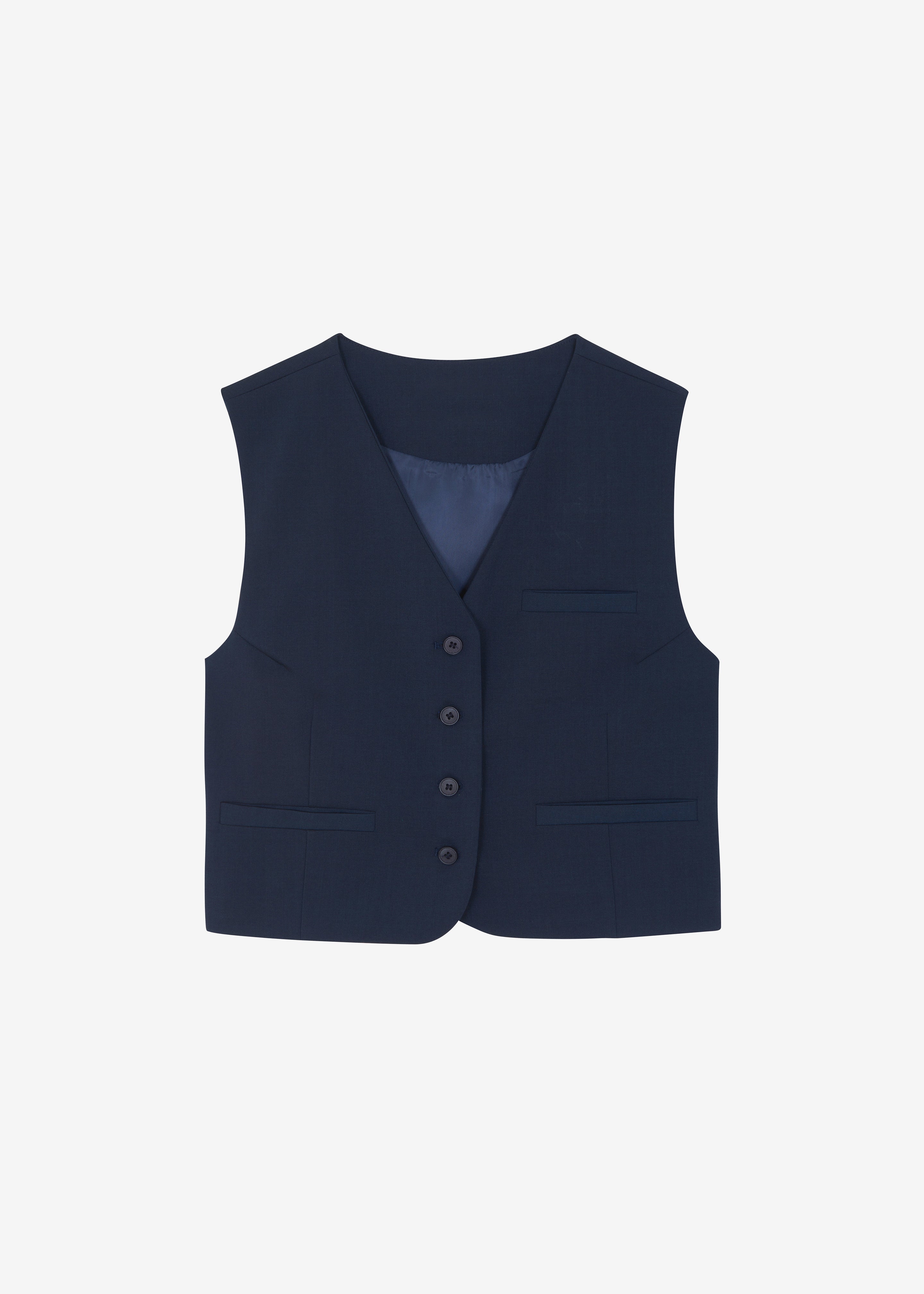 Ayah Vest - Navy - 6