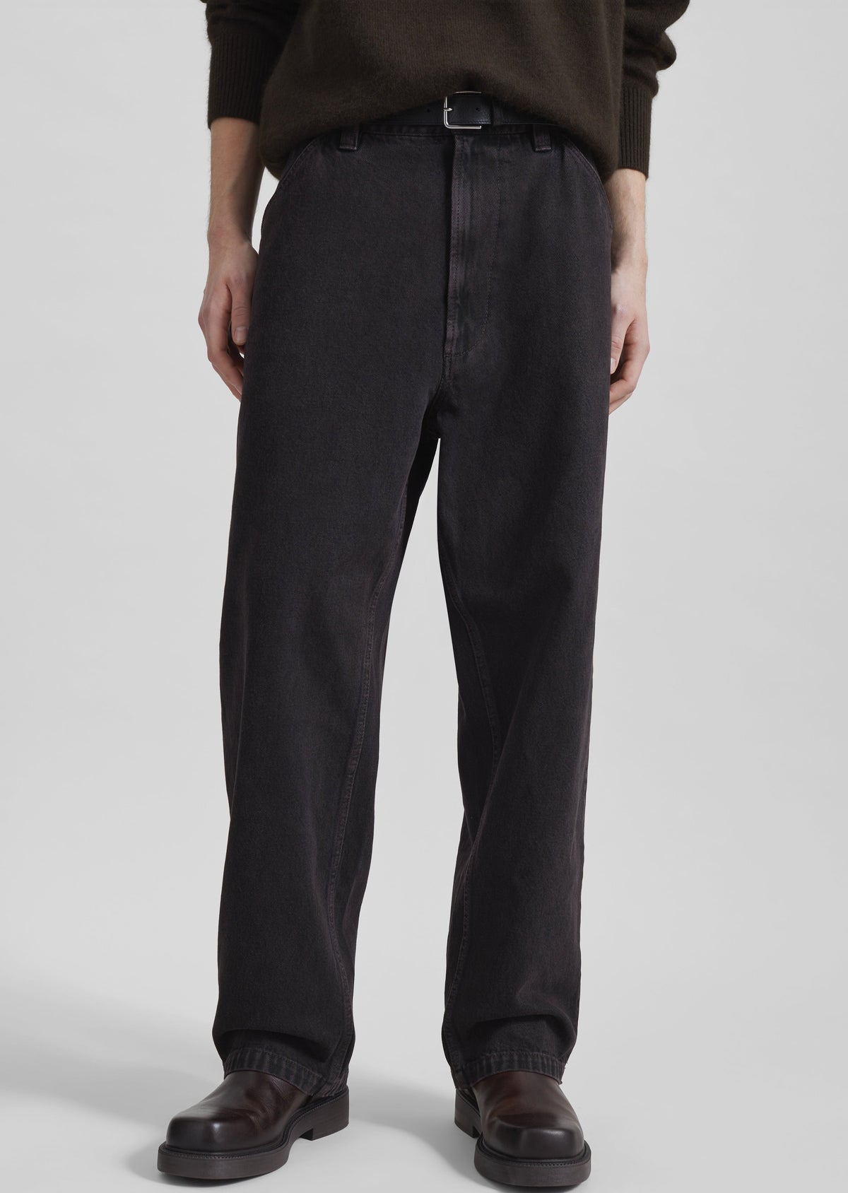 Bale Denim Pants - Brown