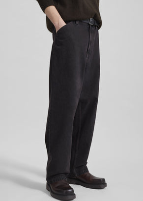Bale Denim Pants - Brown