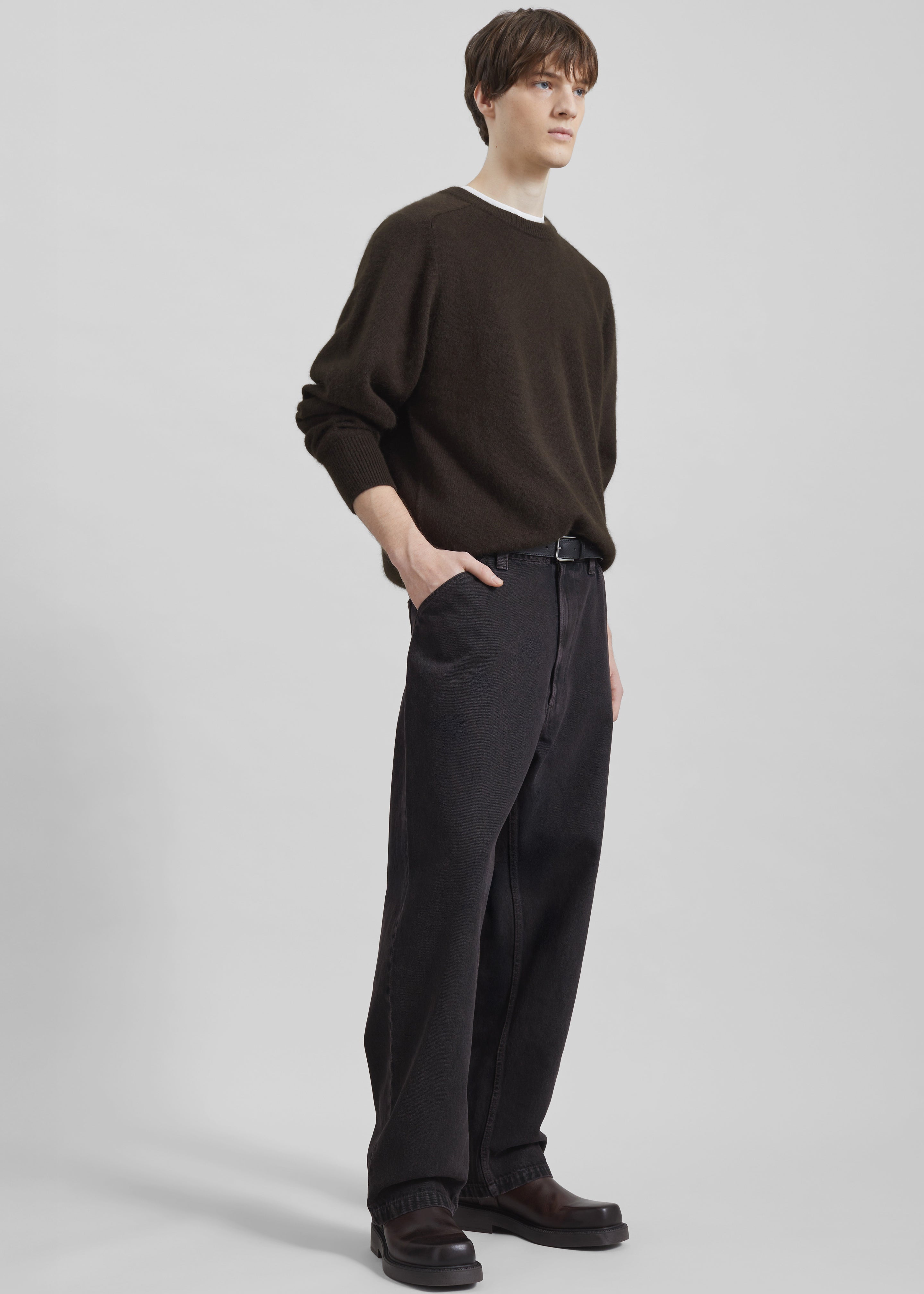 Bale Denim Pants - Brown