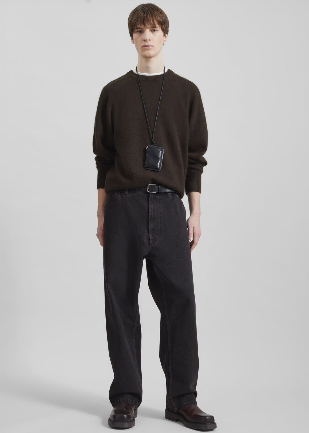 Bale Denim Pants - Brown - 1