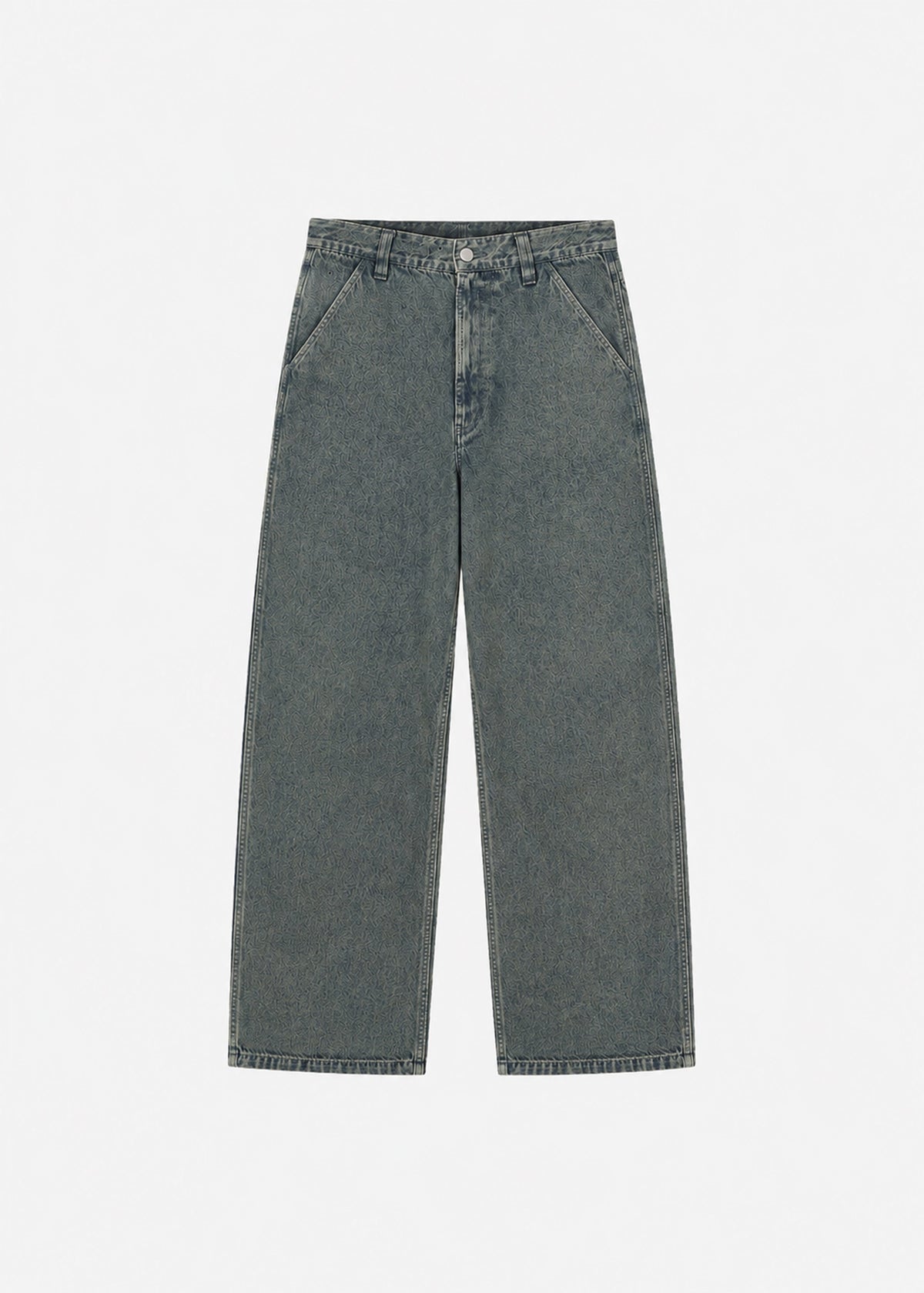 Bale Denim Pants - Moss Green