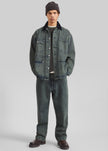 Bale Denim Pants - Moss Green