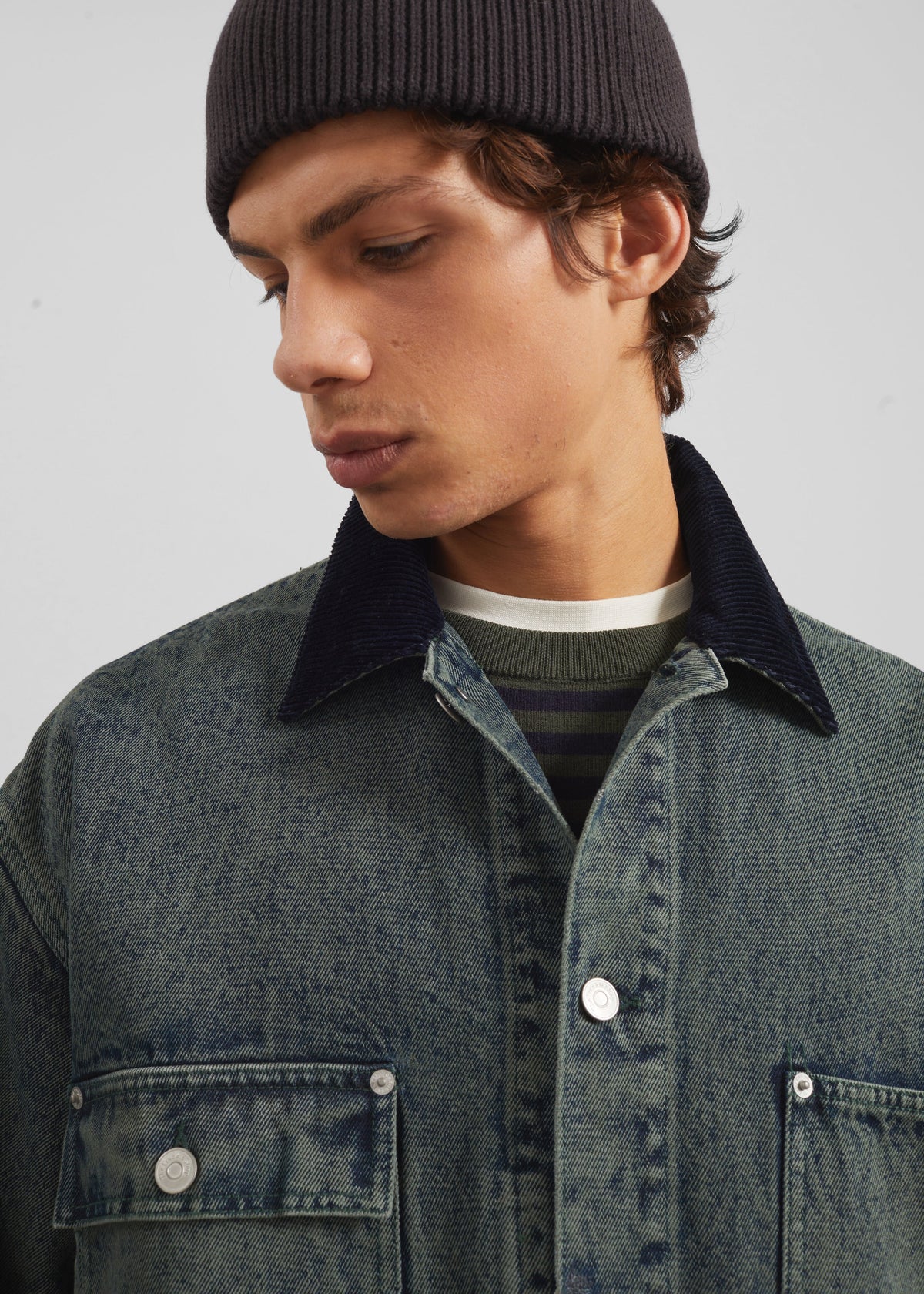 Bale Utility Jacket - Moss Green