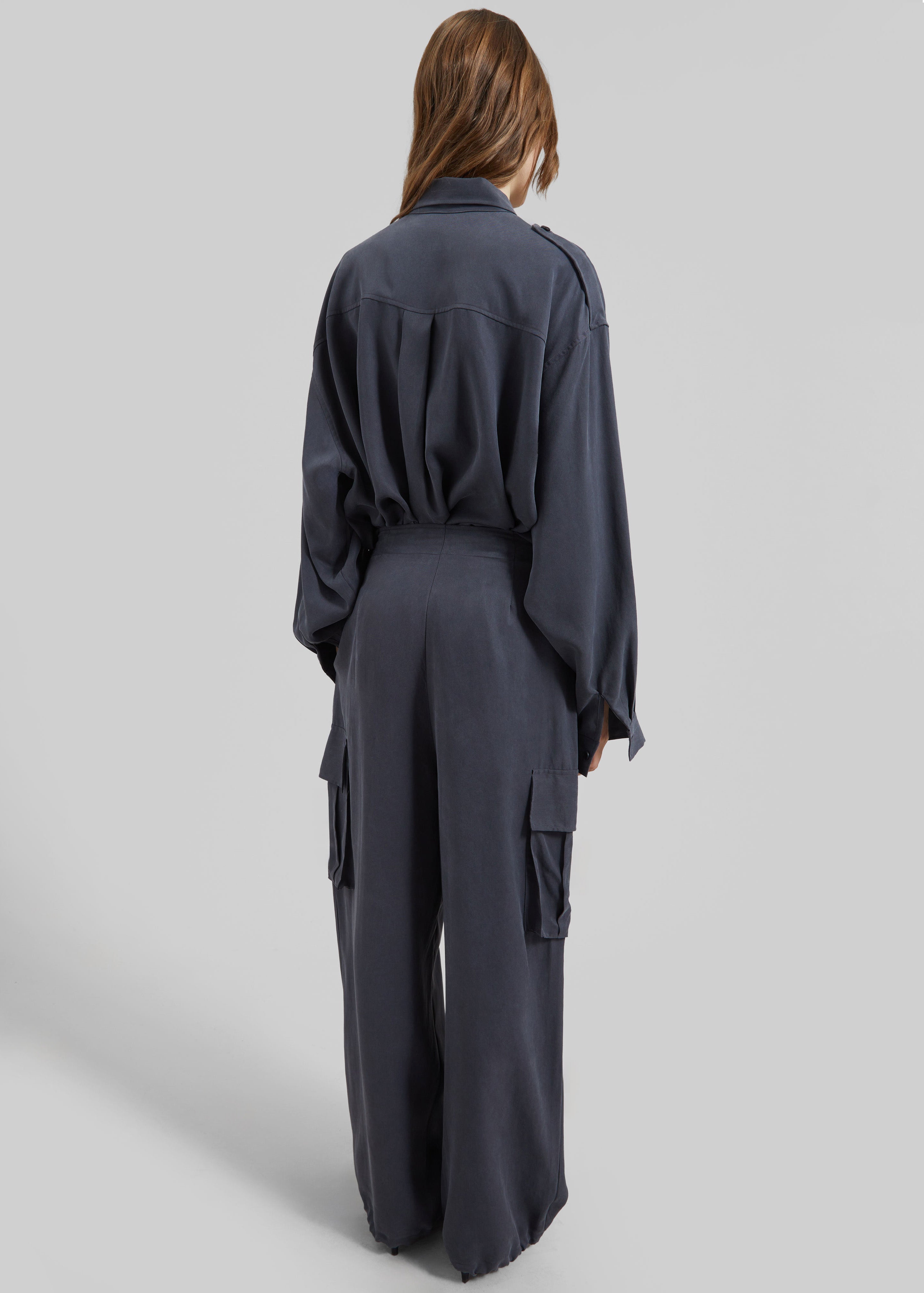 Balsta Cargo Pants - Dark Grey - 7