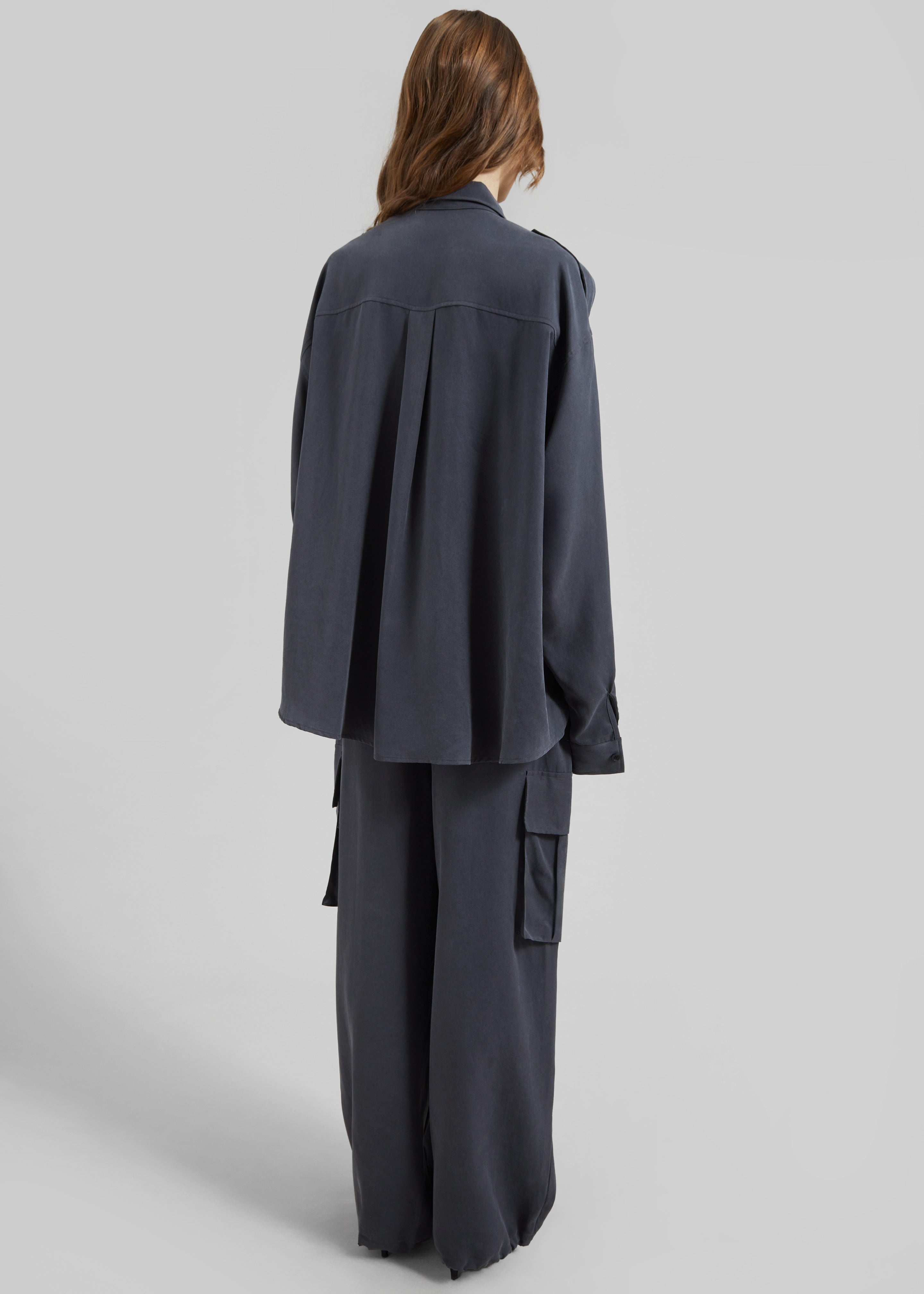 Balsta Cargo Shirt - Dark Grey - 8