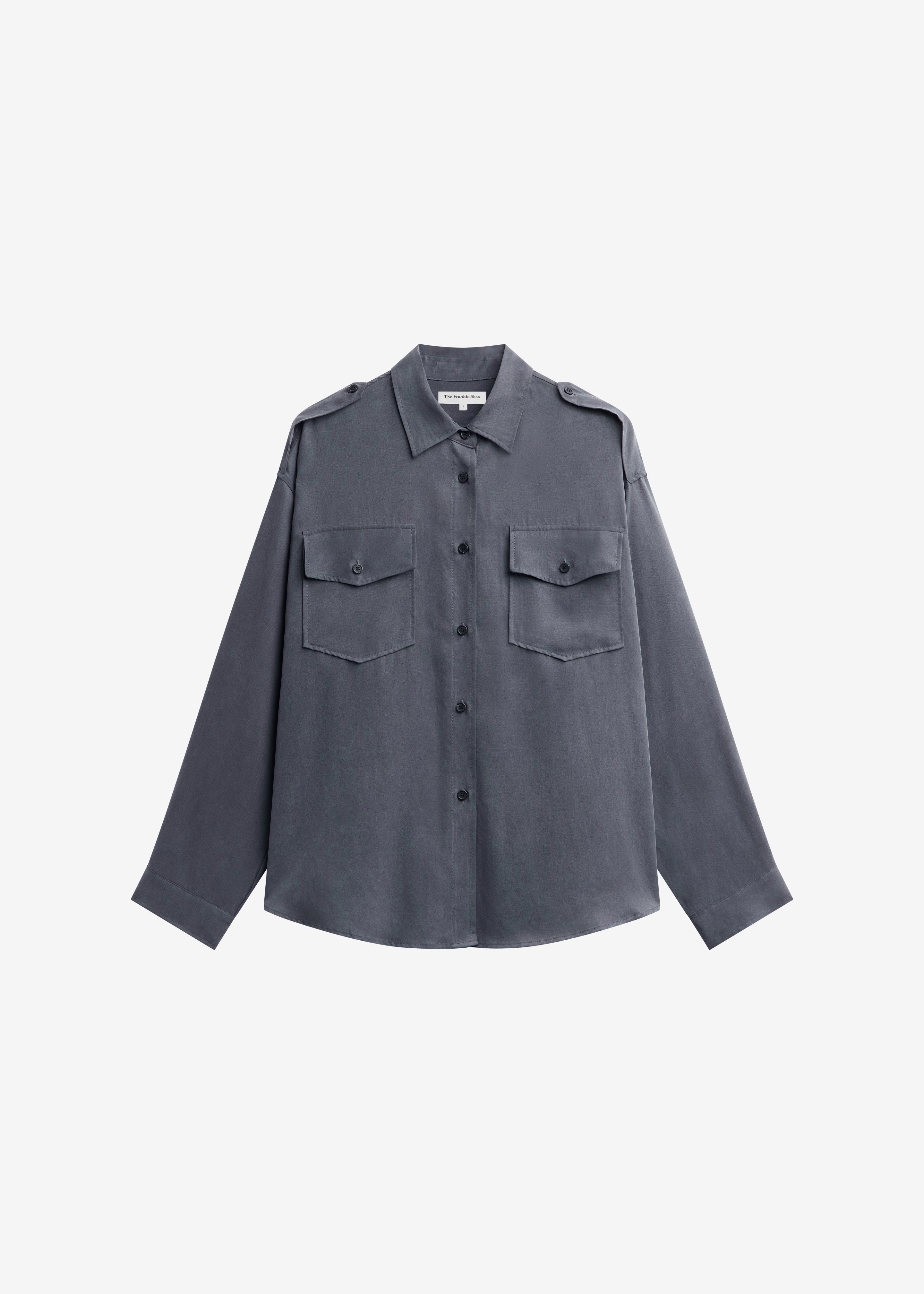 Balsta Cargo Shirt - Dark Grey - 9