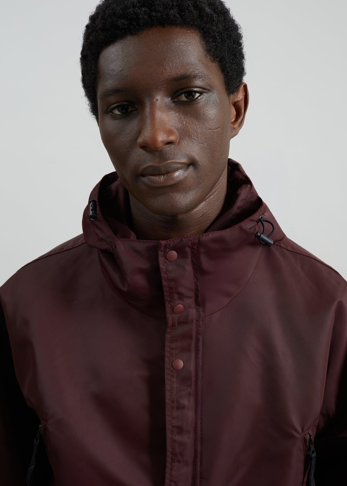 Banbury Windbreaker Jacket - Burgundy - 3