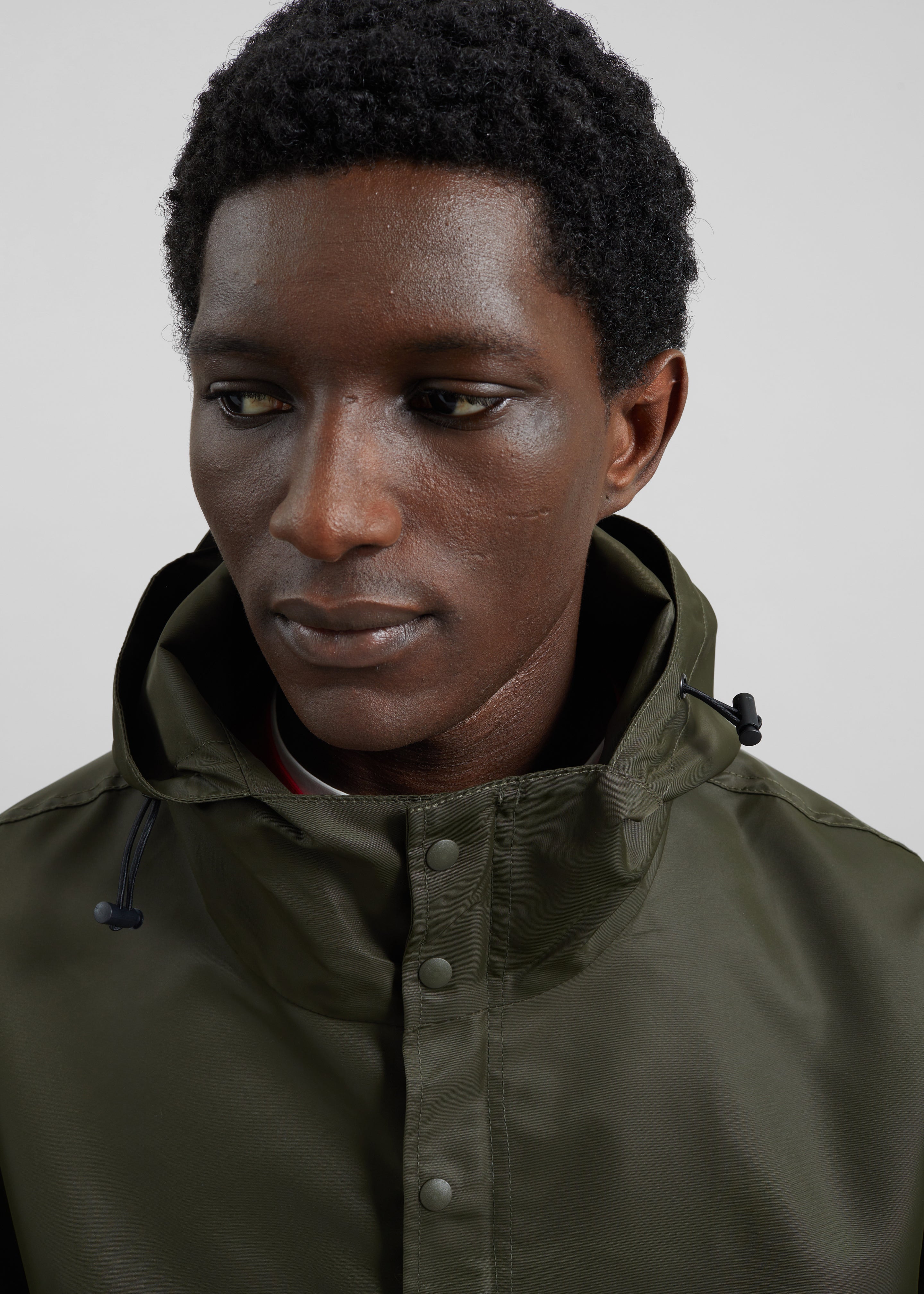 Banbury Windbreaker Jacket - Olive - 3