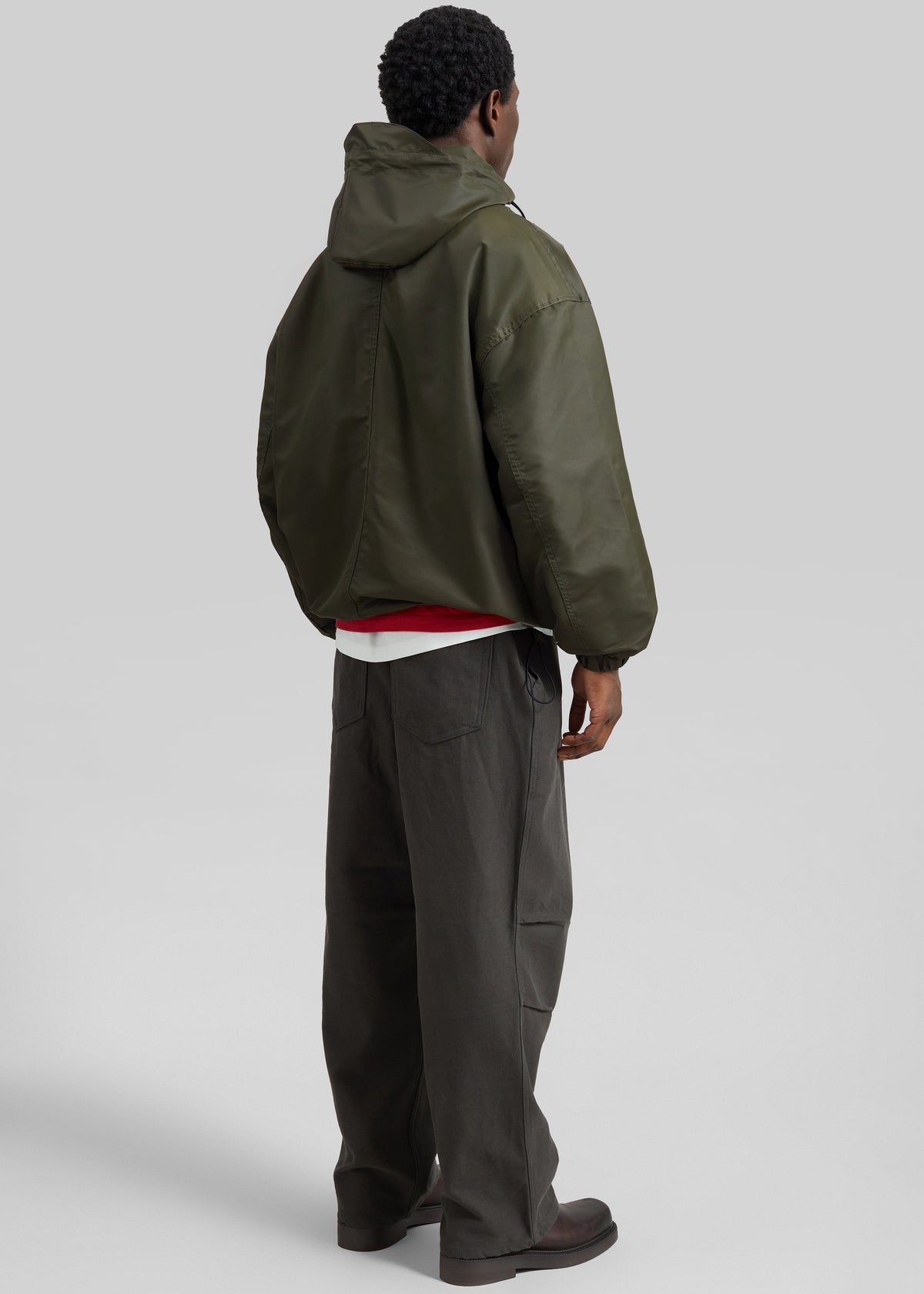 Banbury Windbreaker Jacket - Olive - 8