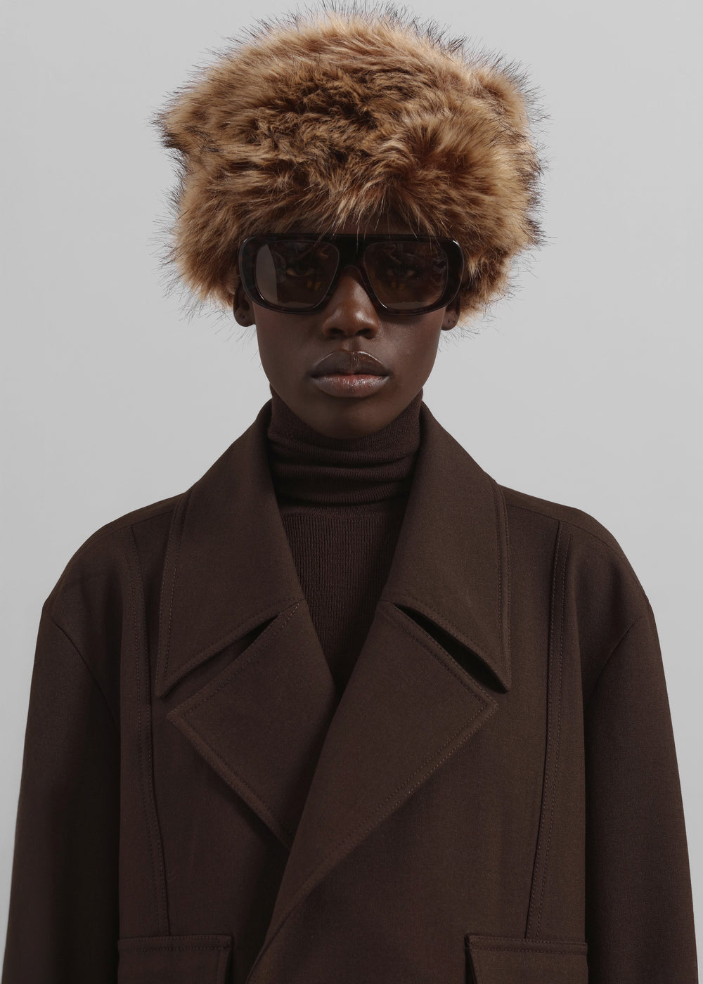 Bansko Faux Fur Hat - Beige