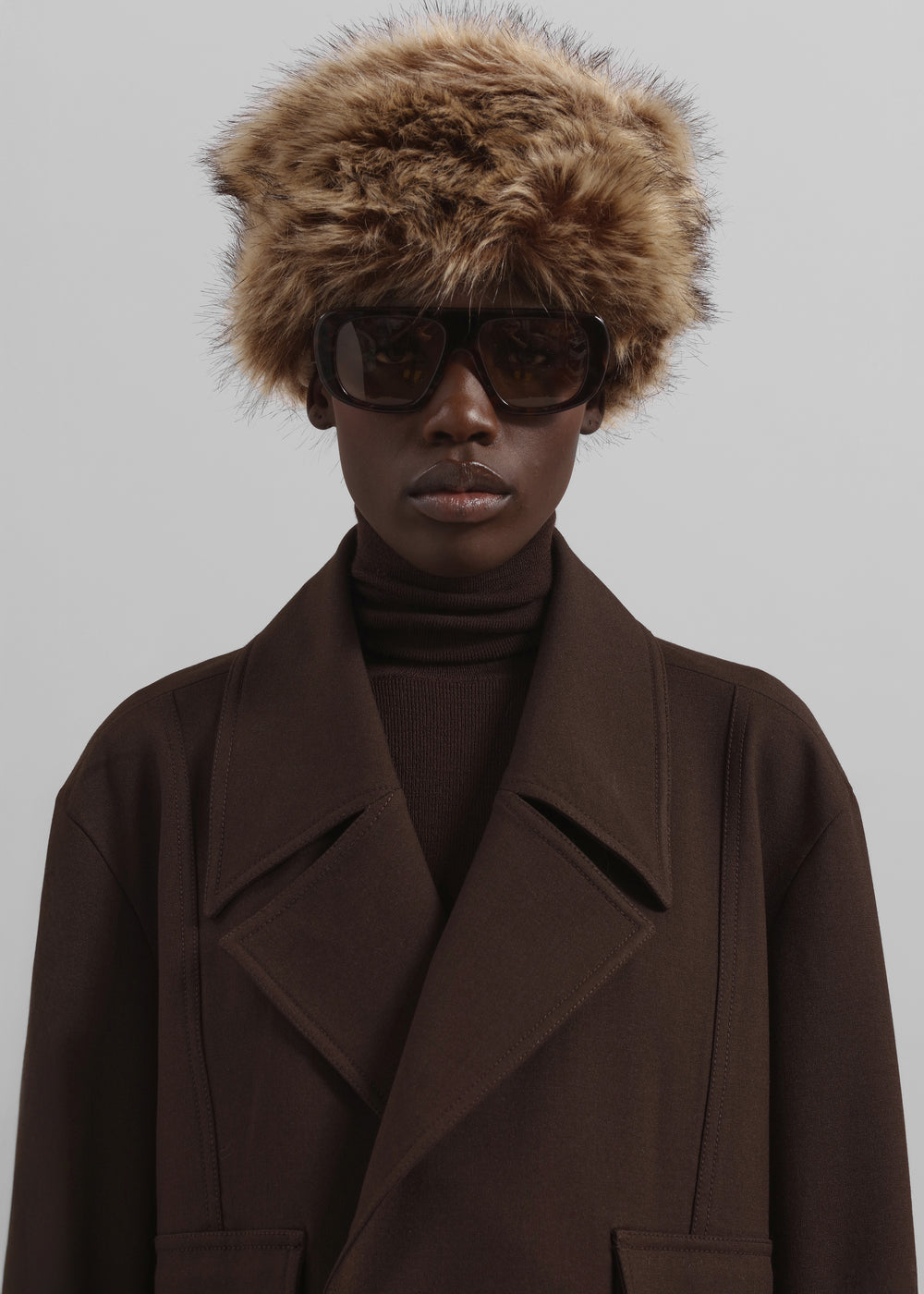 Bansko Faux Fur Hat - Beige