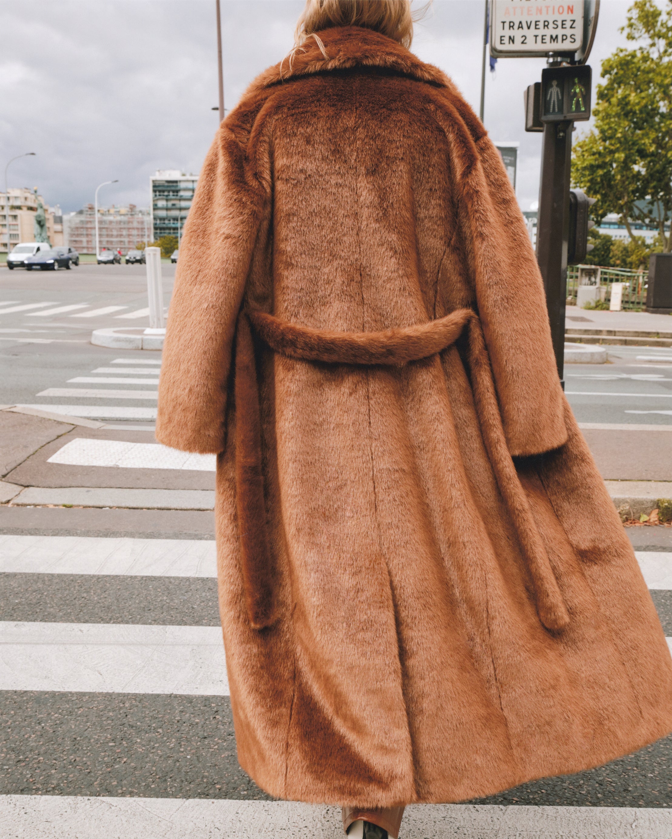 Model Julia Nobis photographed by Anthony Seklaoui in The Frankie Shops FW23 collection 