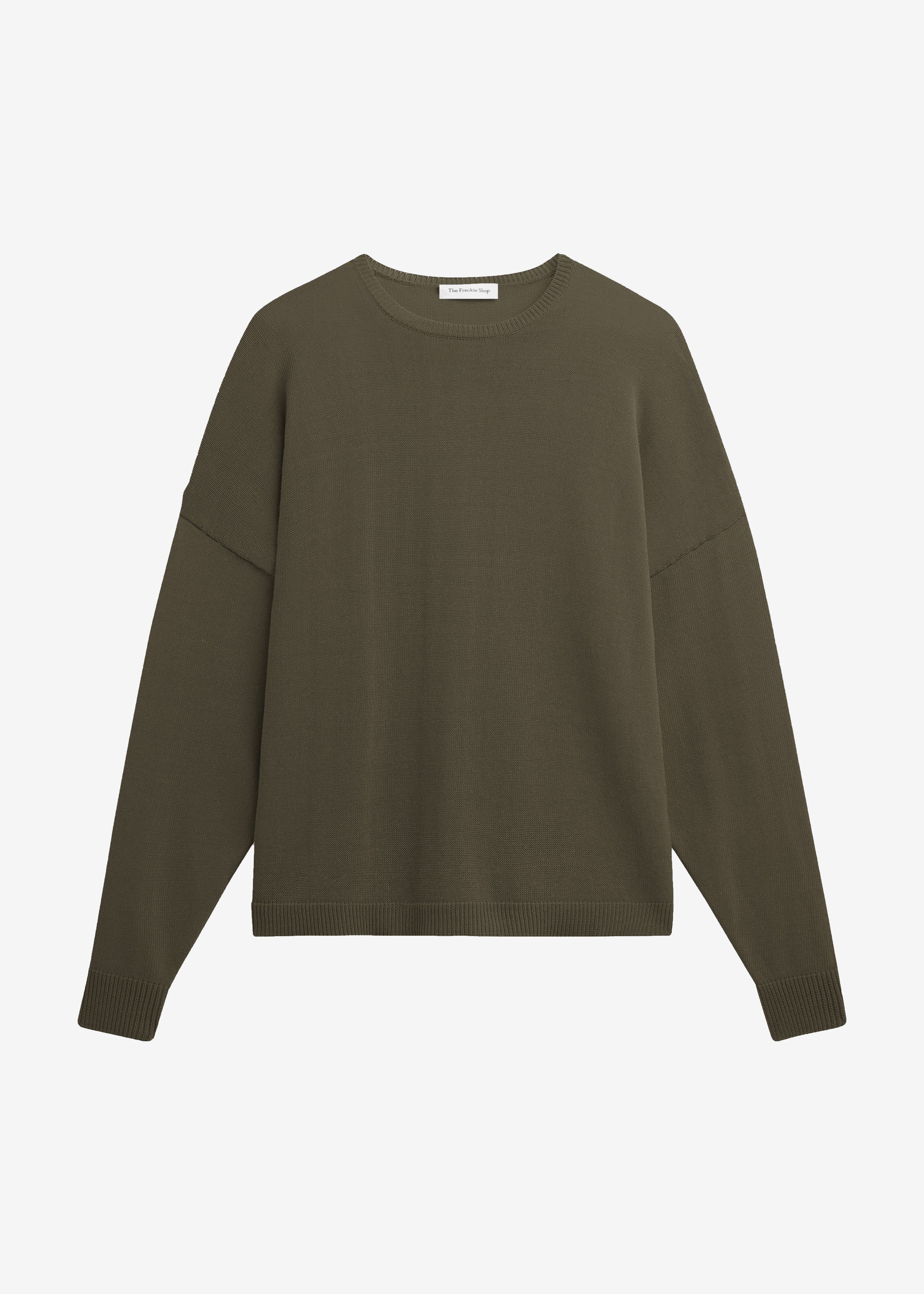 Basel Crew Neck Sweater - Khaki - 12